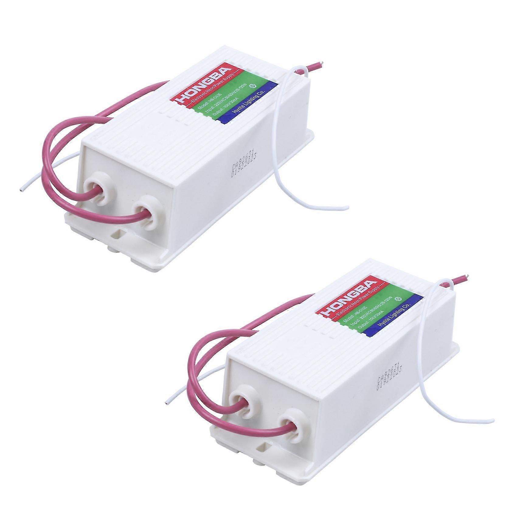 2pc elektronisk neontransformator hb-c10 10kv neon strømforsyning likeretter 30ma 20-120w HAO