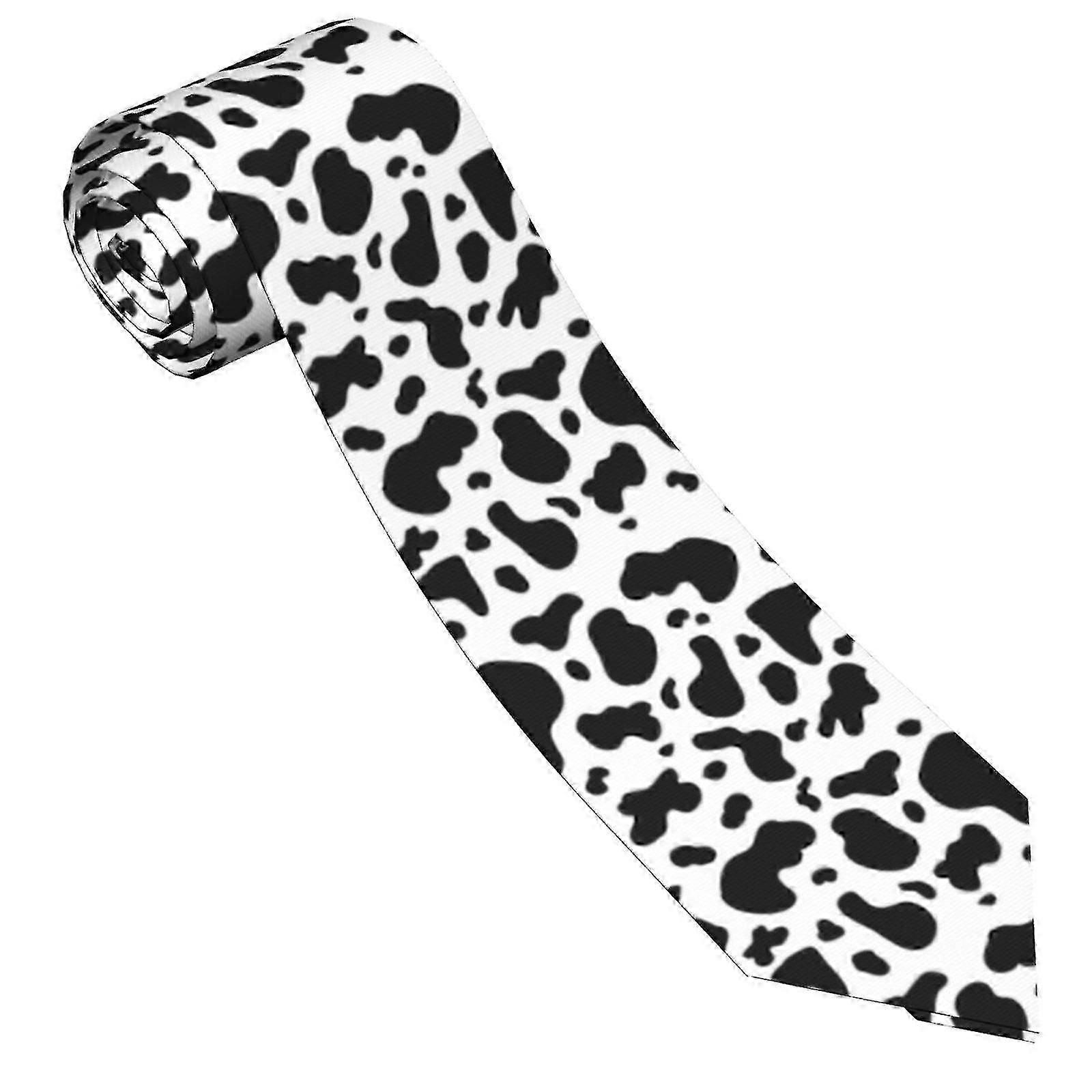 カウプリントメンズネクタイファッションネクタイスキニーネクタイ結婚式、花婿、ビジネスパーティーギフト