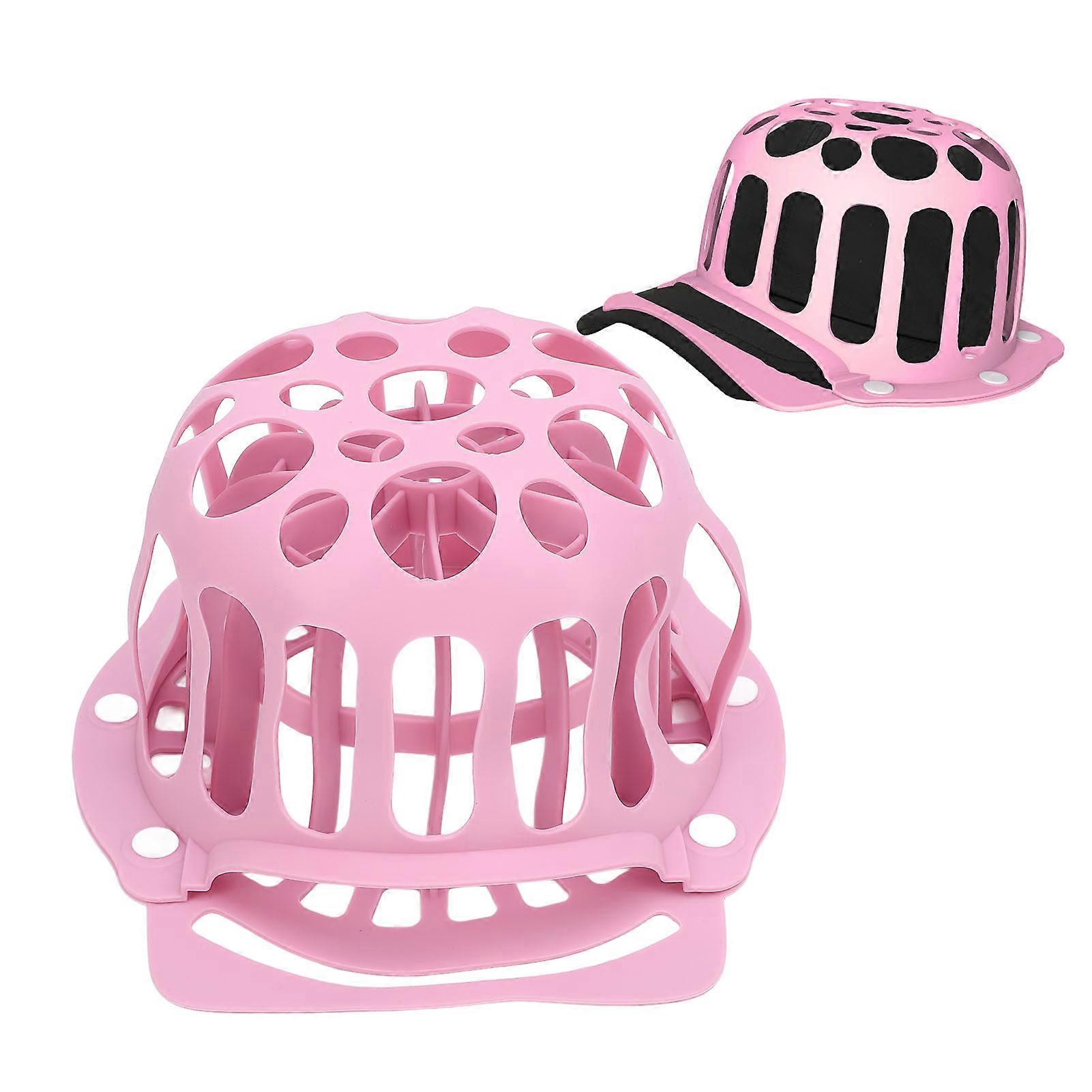 Silicone Pink Baseball Hat Washer Cage for Washing Machine