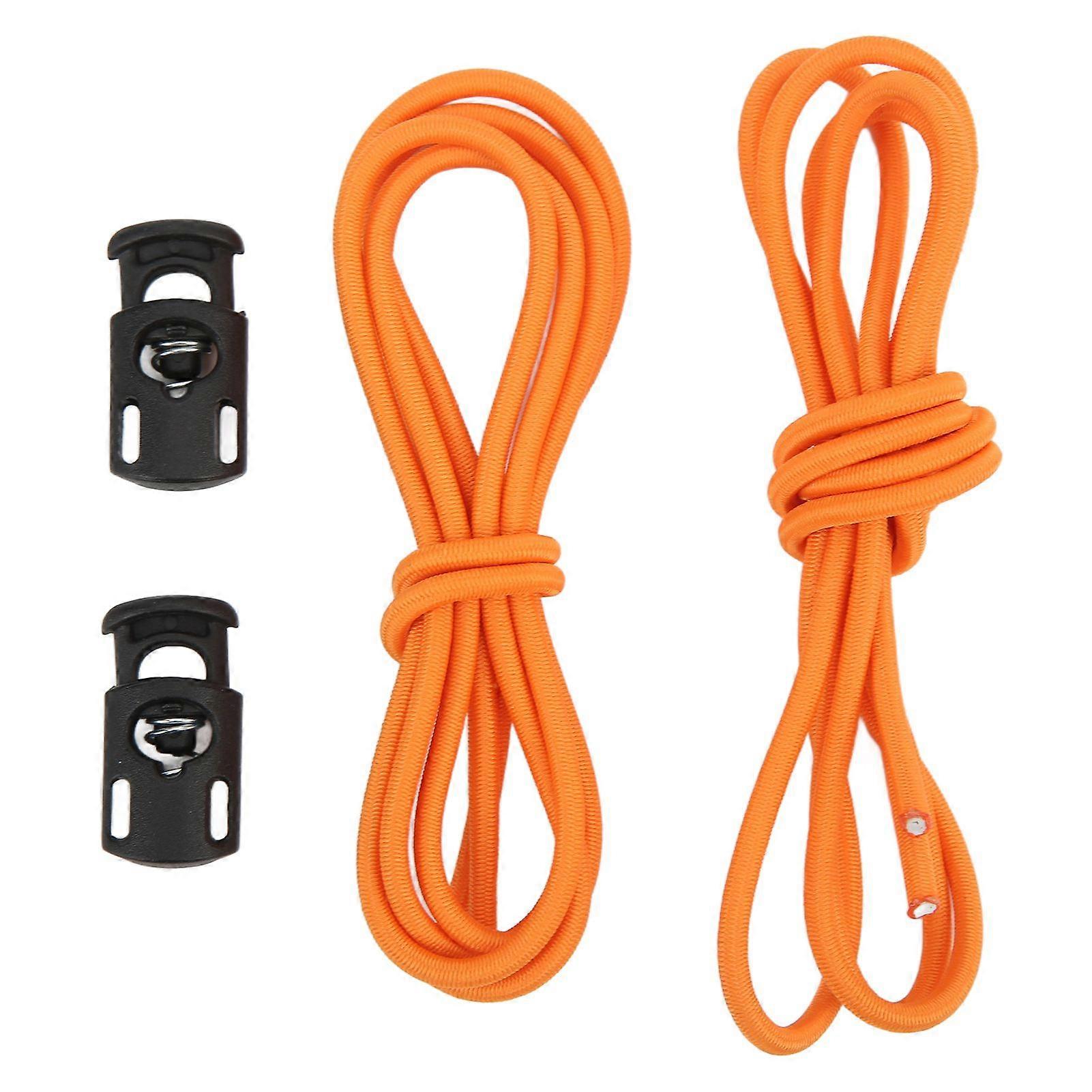 2PCS Elastic Rubber Swim Goggle Strap Replacement Kit Diving Snorkeling Strap Cord Adjustable RopeOrange