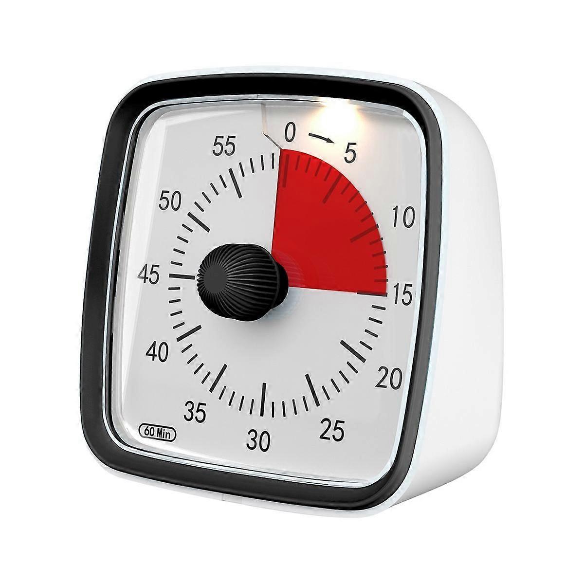 60-Minuten-Timer, Klassenzimmer-Timer, Countdown-Timer für Kinder und Erwachsene, Zeitmanagement-Tool für den Schwarzunterricht