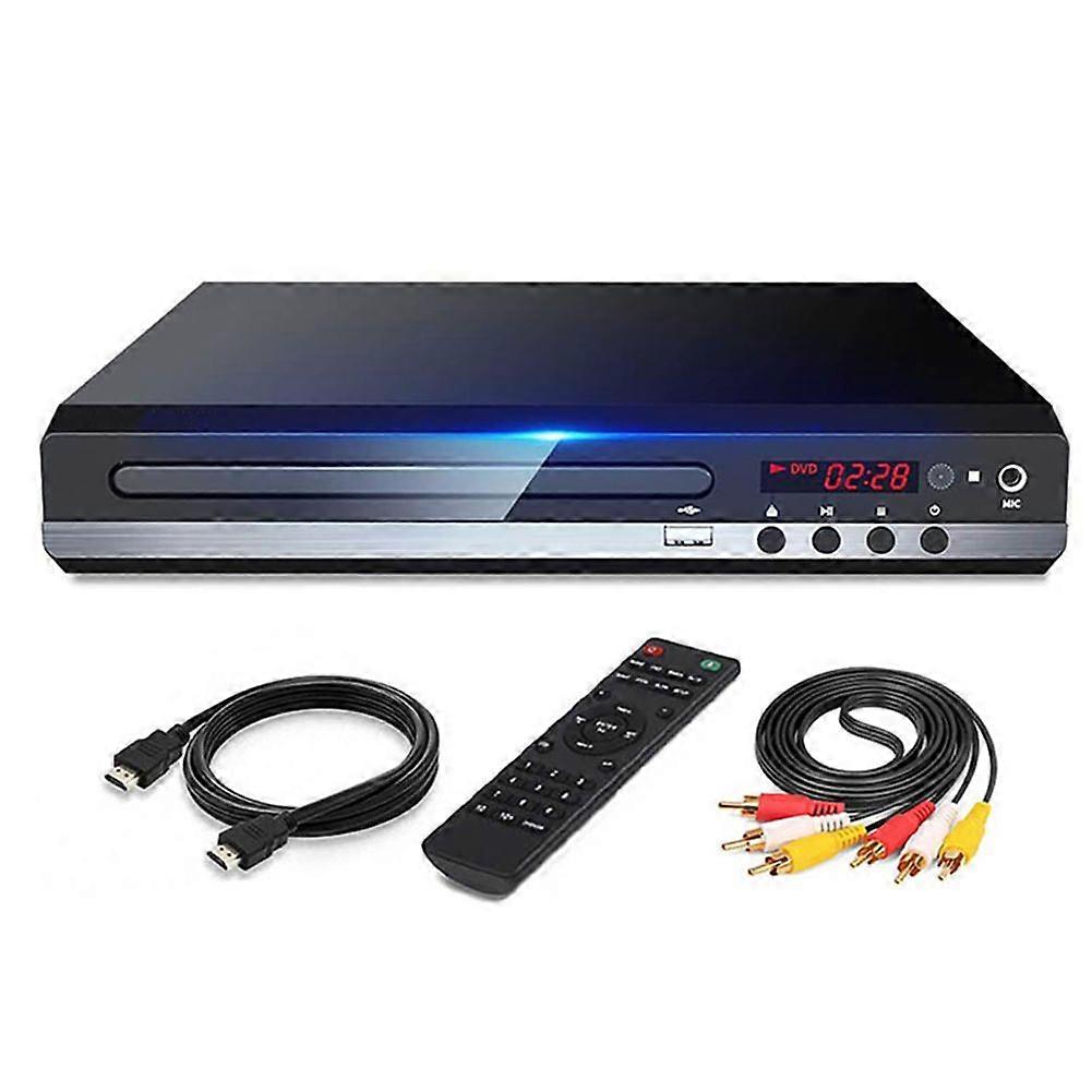 DVD Player 1080P HD Home DVD Player Box για TV Όλη η περιοχή Δωρεάν DVD CD-Disk Player AV-Output EVD Player - Βούλωμα ΕΕ