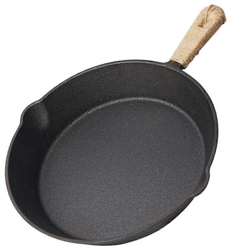 Cast Iron Pan Multi Functional Steak Pan for Frying Kitchen Use