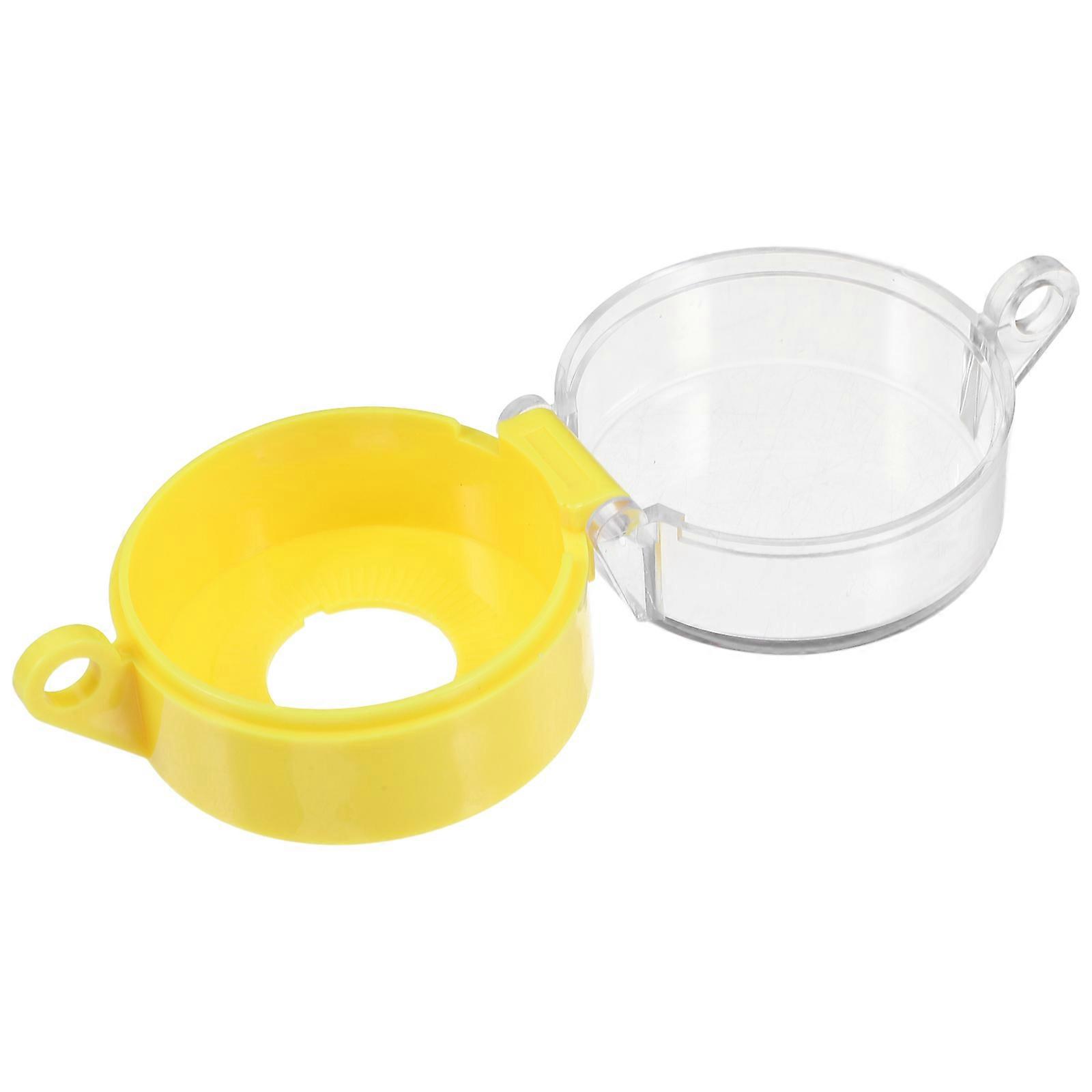 Emergency Stop Button Guard Resistance ABS Yellow Cover