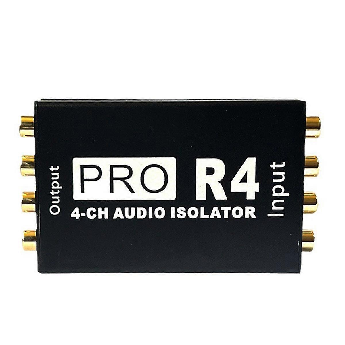 4 CH Audio Noise Reducer Audio Isolator for Car Audio Modification