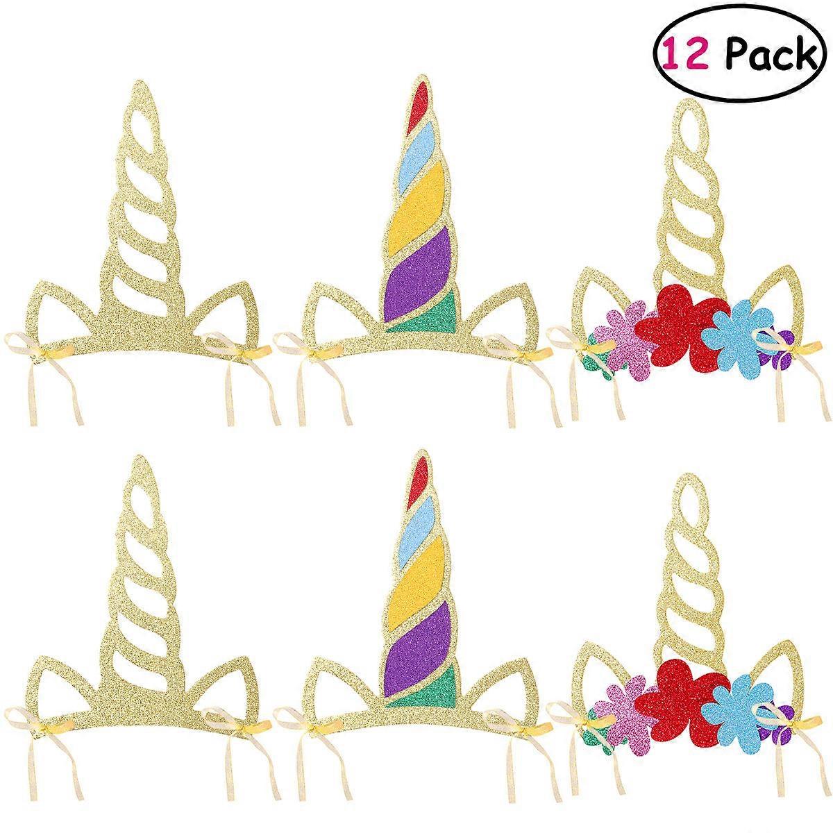 Tinksky Party Hat 12Pcs for Birthday Decoration