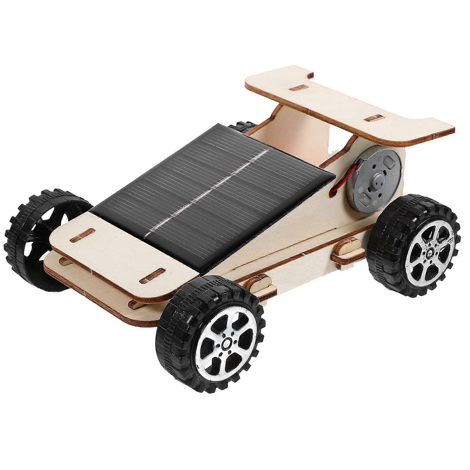 Educational Solar Car Prop for Learning 3Sets of DIY Assembly Kits