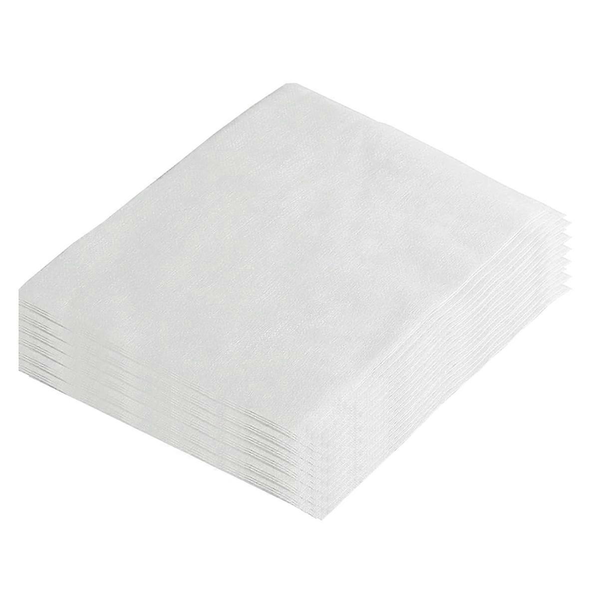 200 Sheets Nail Dust Filter Paper White