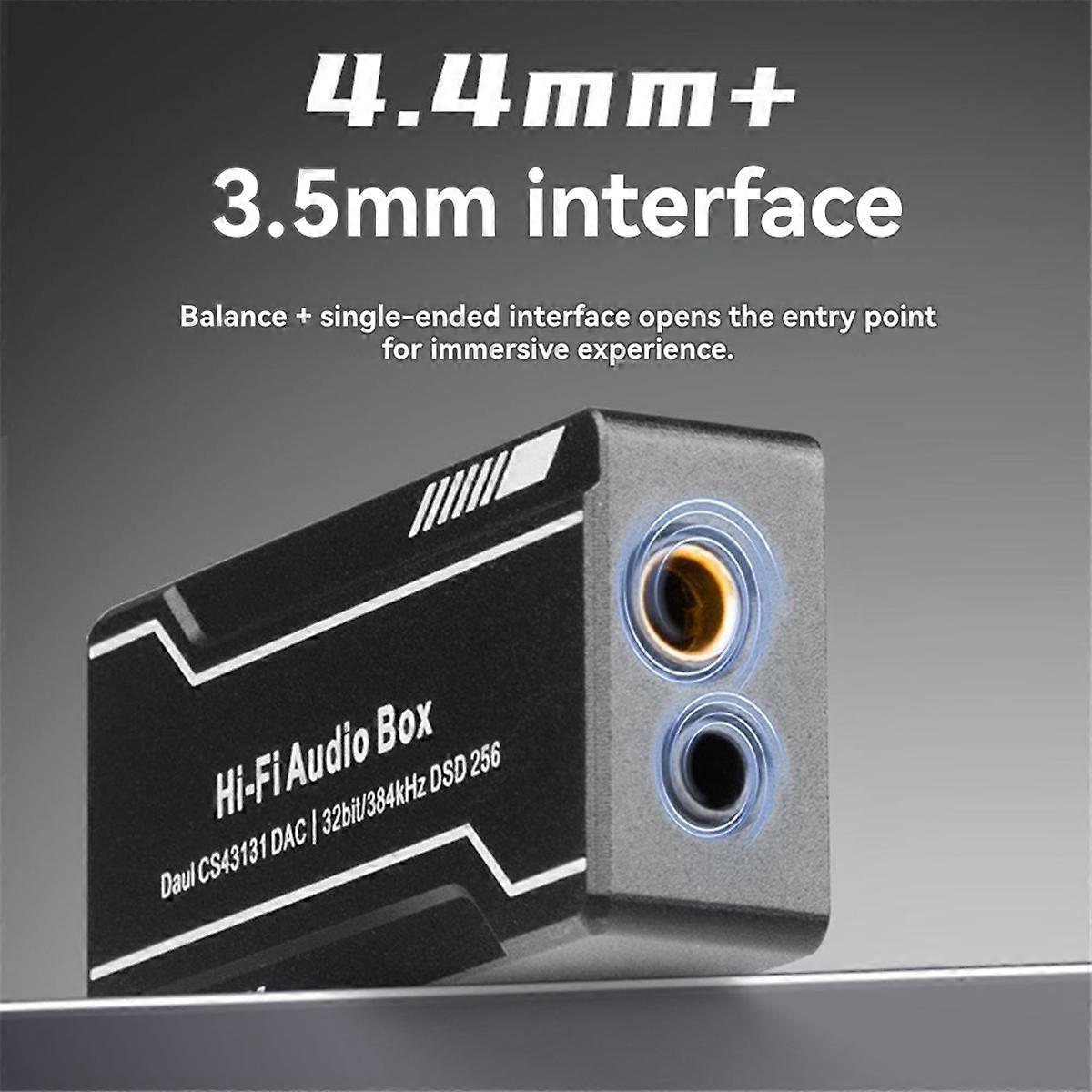 Headphone Amplifier Small Tail Lossless Decoding Headphone Amplifier Balanced Fever HIFI Portable Au