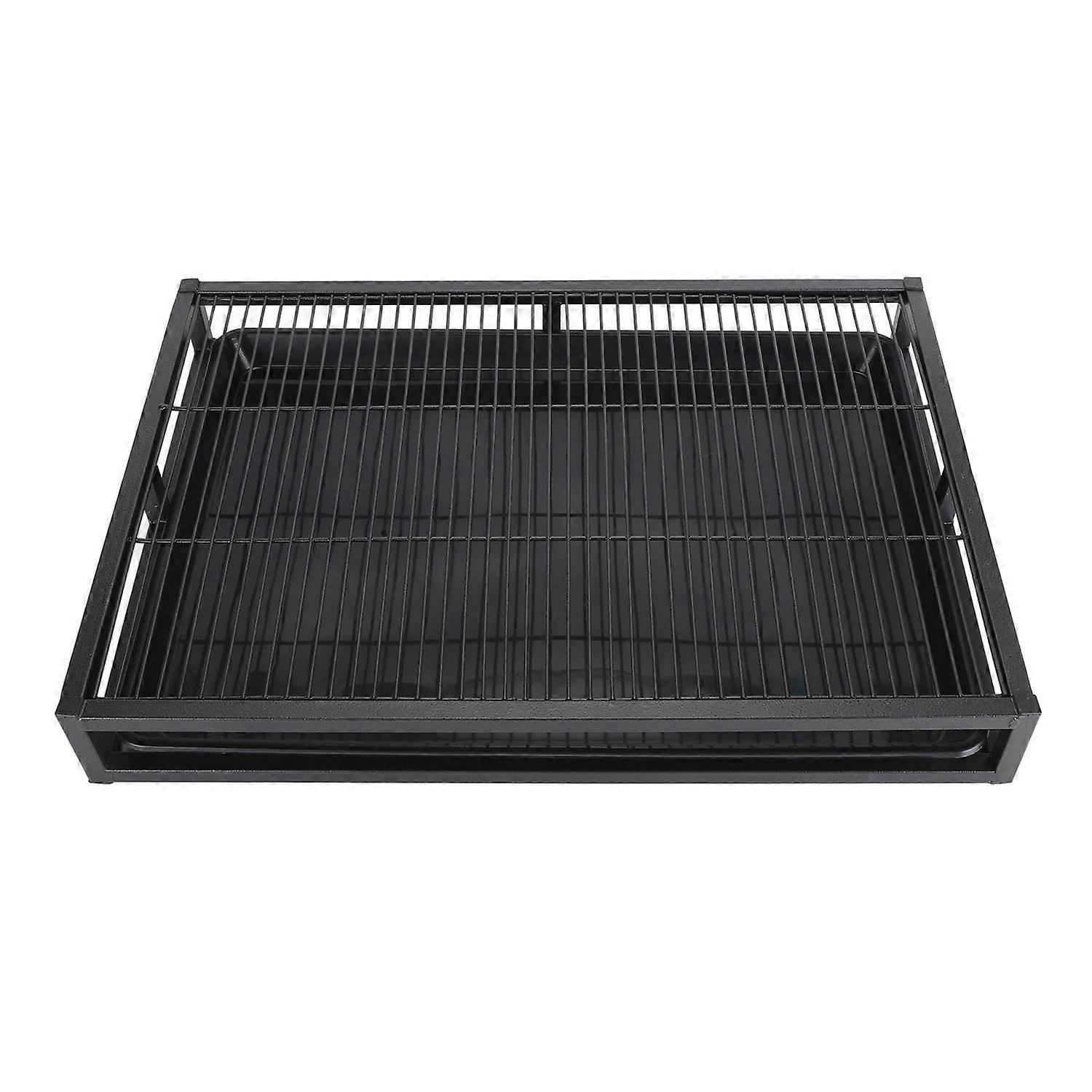 Feature:
1. Reusable Tray: The dog toilet training tray is reusable and made of iron materials. It's