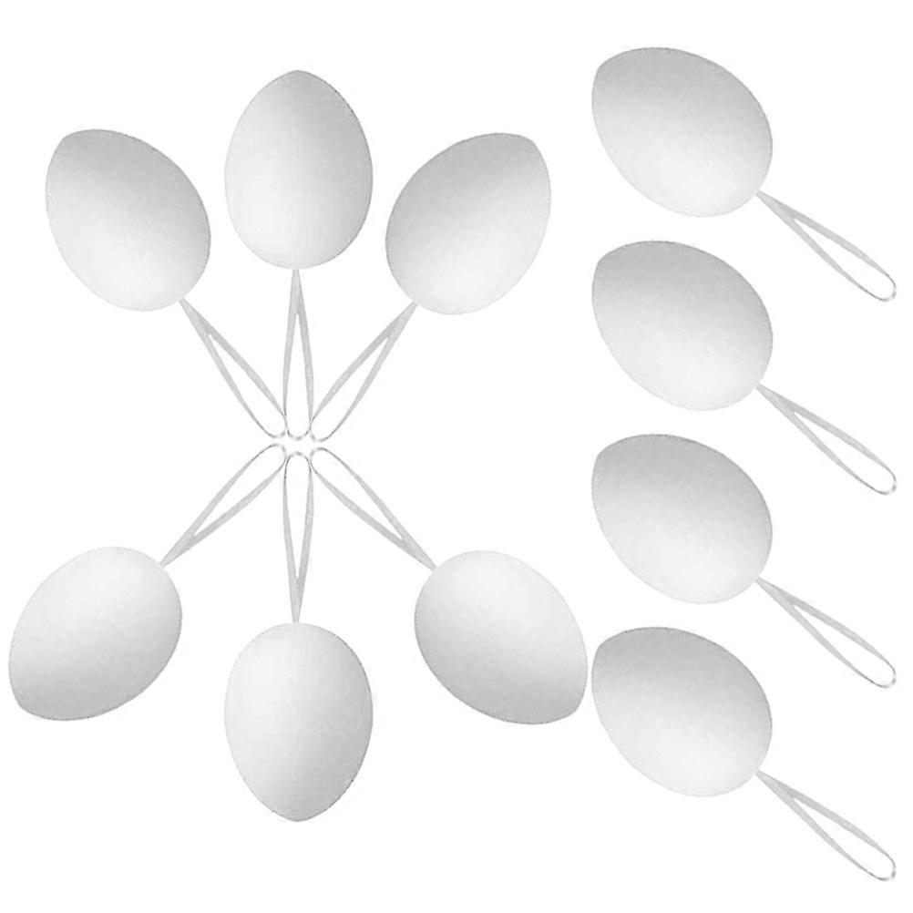 Easter Hanging Decorations 108 Pcs Decorative Egg Playthings Indoor Activities Art Projects White Plastic Eggs