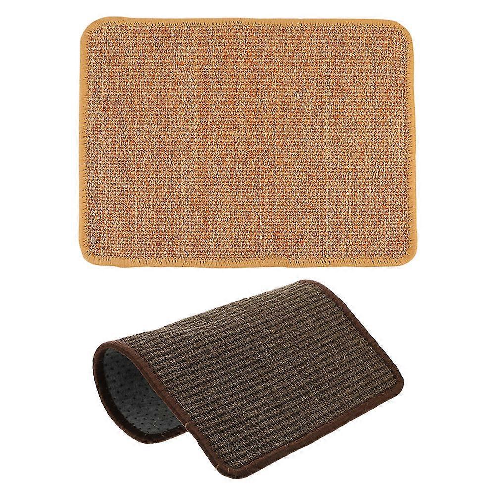 Reusable Cat Scratch Pad Made of Sisal for Pets 8Pcs
