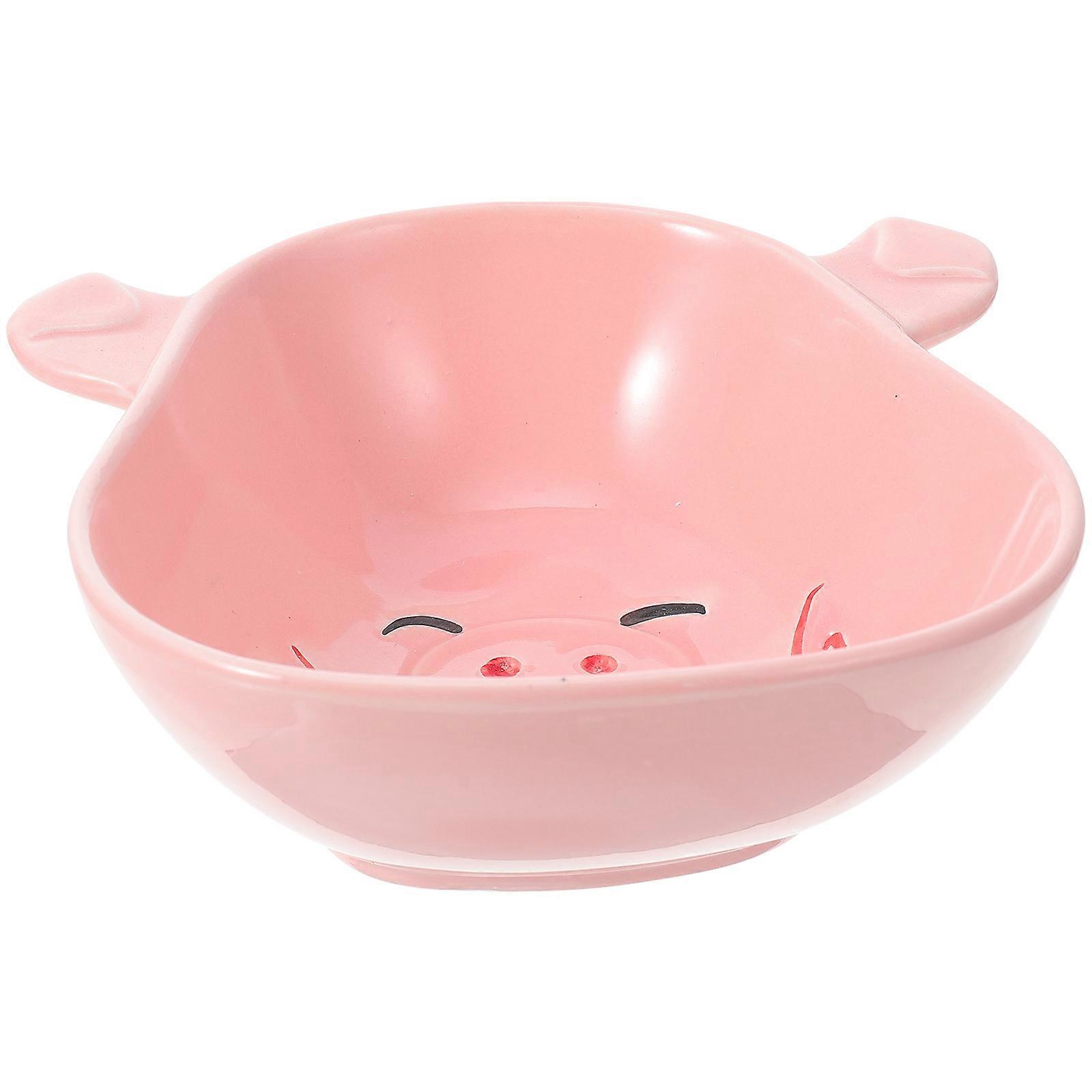 Lovely Pattern Ceramic Cartoon Bowl for Home Use 1Pcs