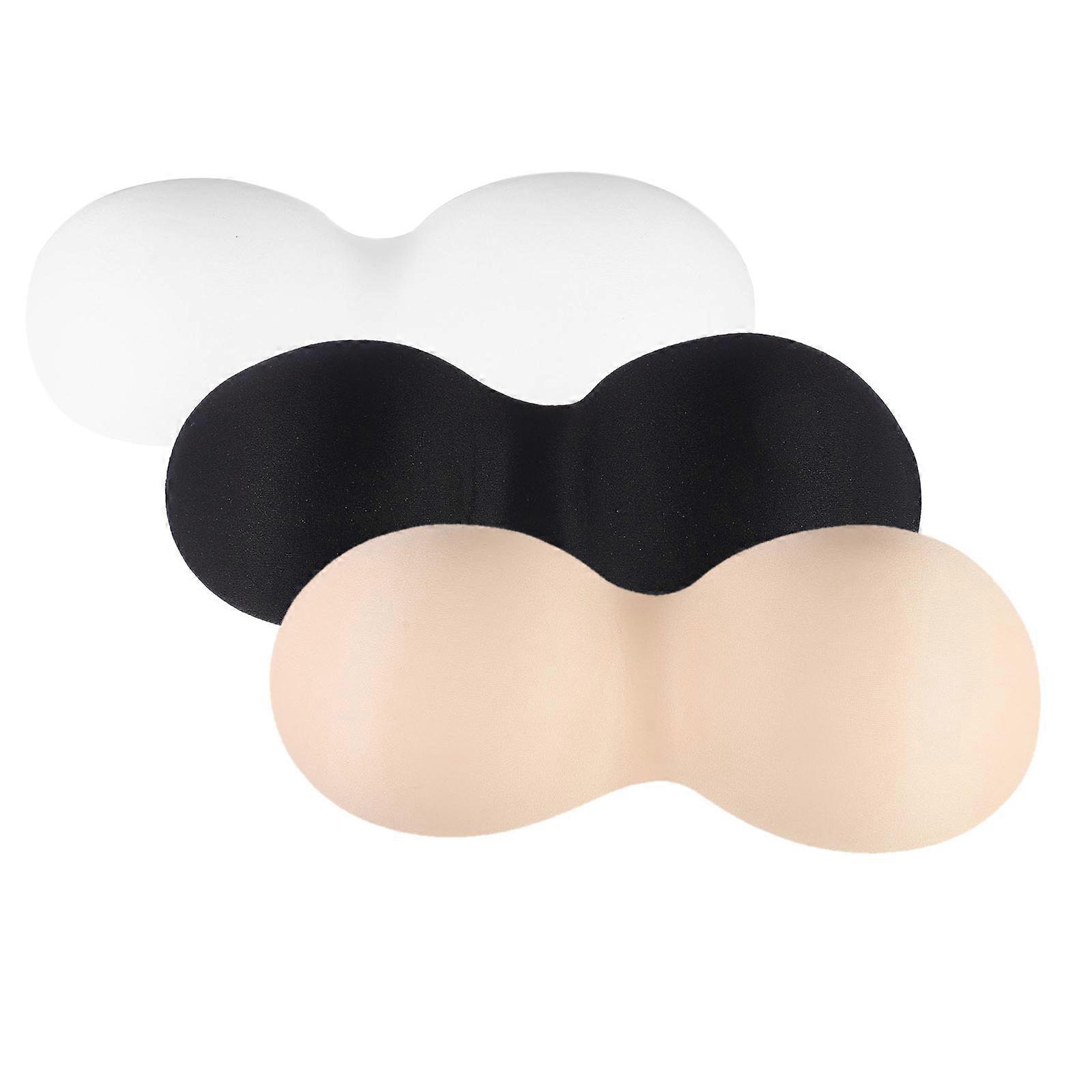 Breathable Chest Pads for Women 6Pcs Exercising Bra Inserts Assorted Colors