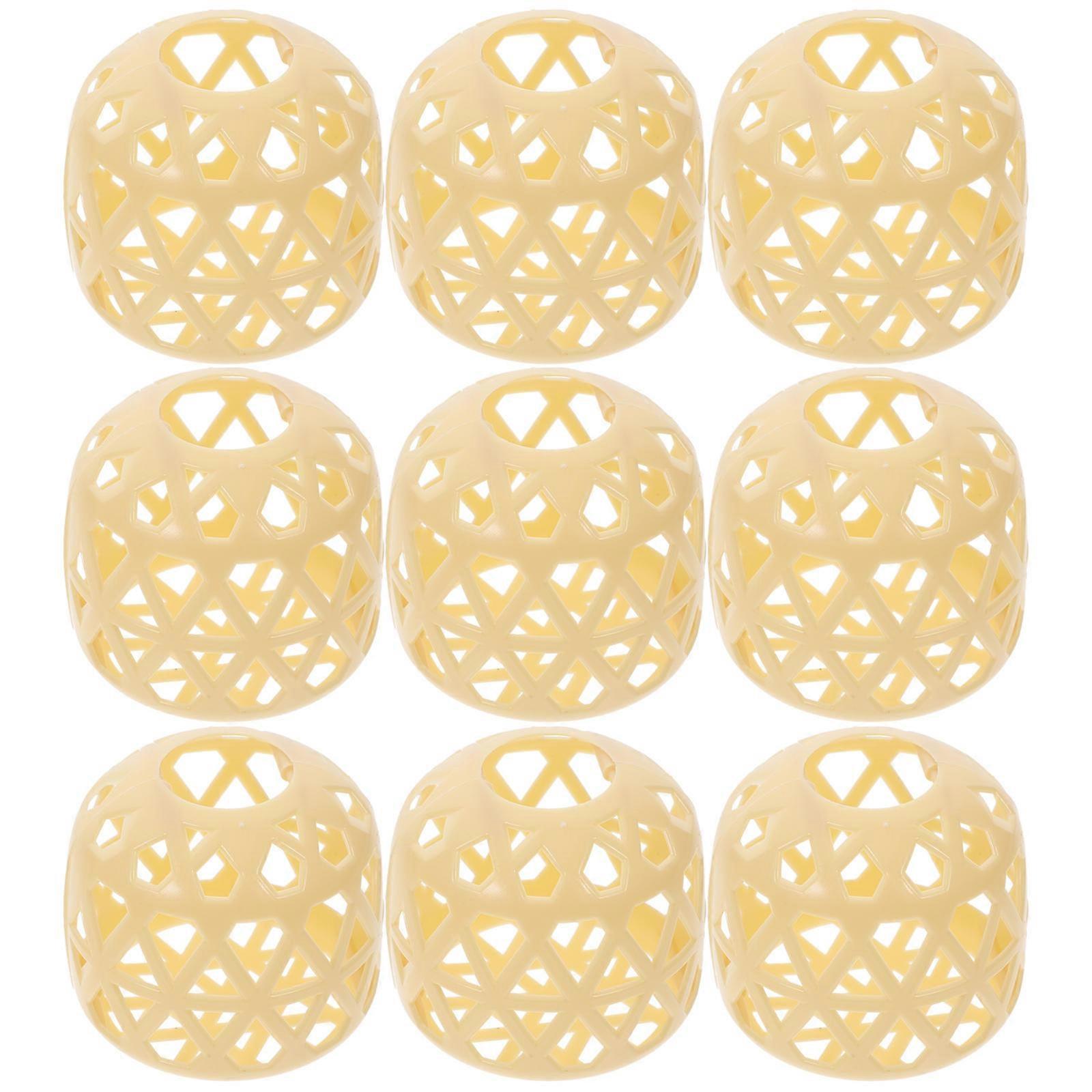 Plastic Miniature Lanterns DIY Lanterns Material for Crafts Making 10Pcs