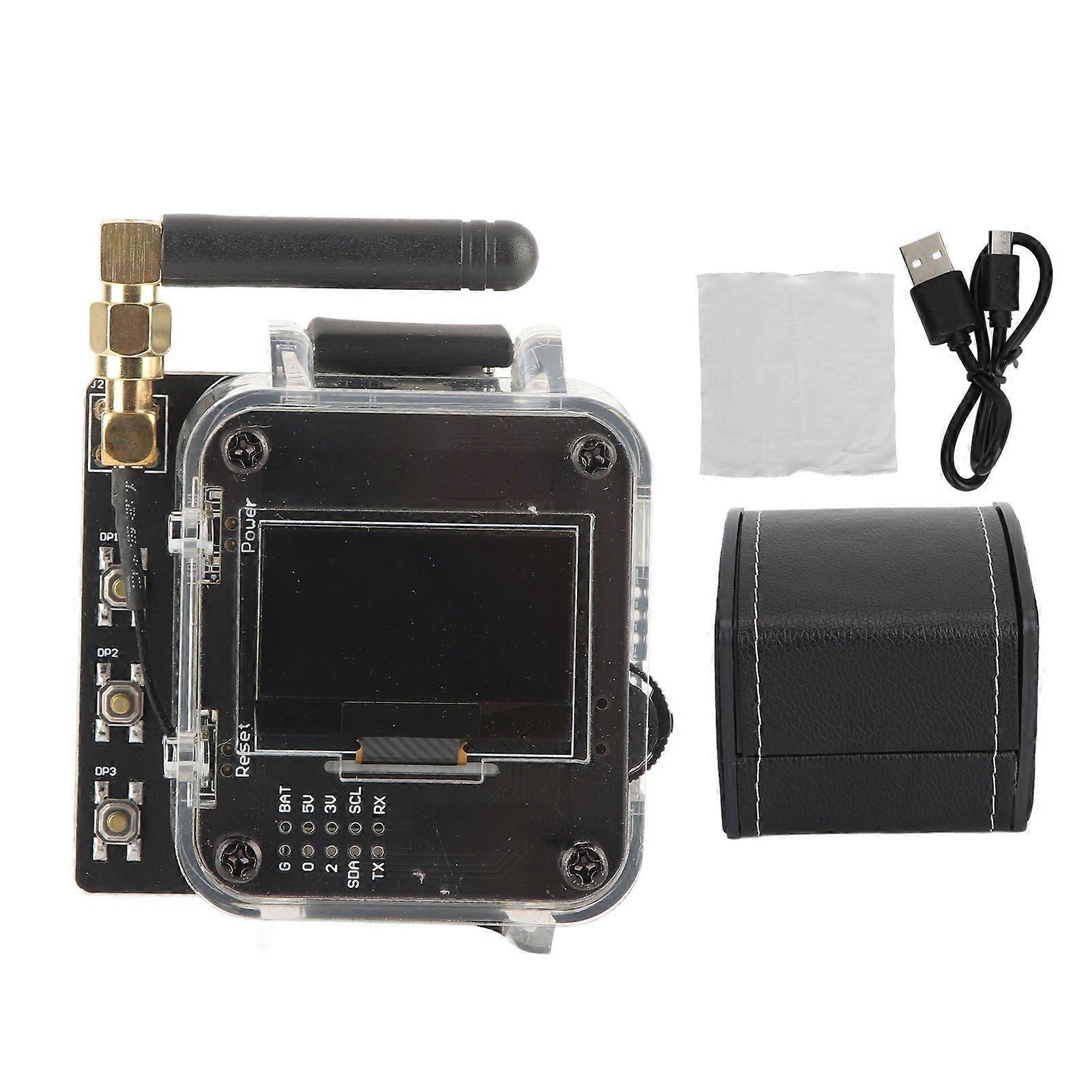 WiFi Programmable Watch 1.3 Inch Screen 2.4GHz ESP8266 Board 3dB Antenna Micro USB ESP8266 Watch for Development Testing