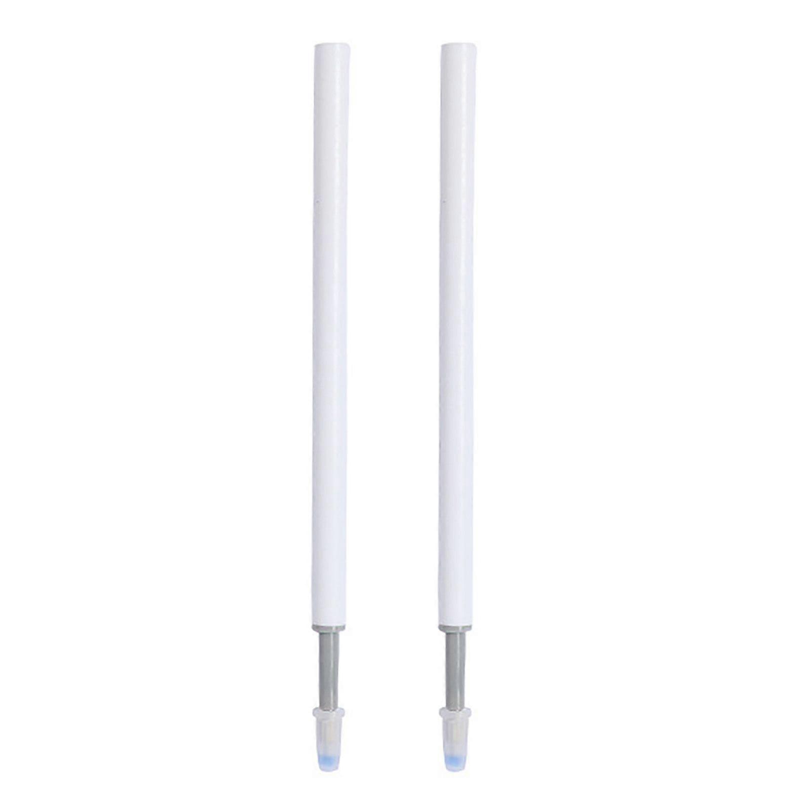 Gel Ink Refills for Retractable Click Pens Smooth Writing Quick Drying White Shaft High Volume for Classroom Office Home Black