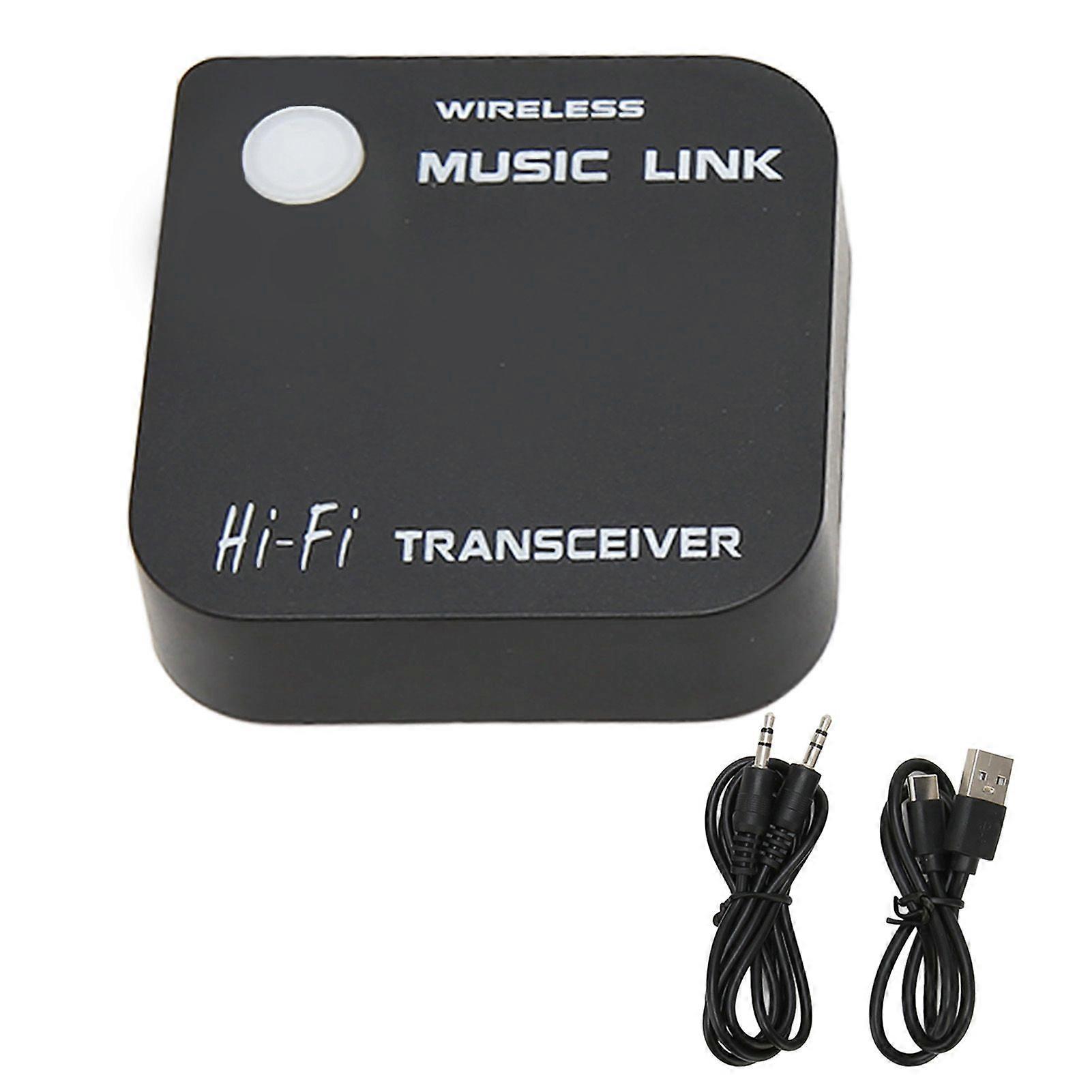 Bluetooth Transceiver HiFi Lossless 2 in 1 Wireless Transmitter Receiver for Speaker Amplifier Projector Computer
