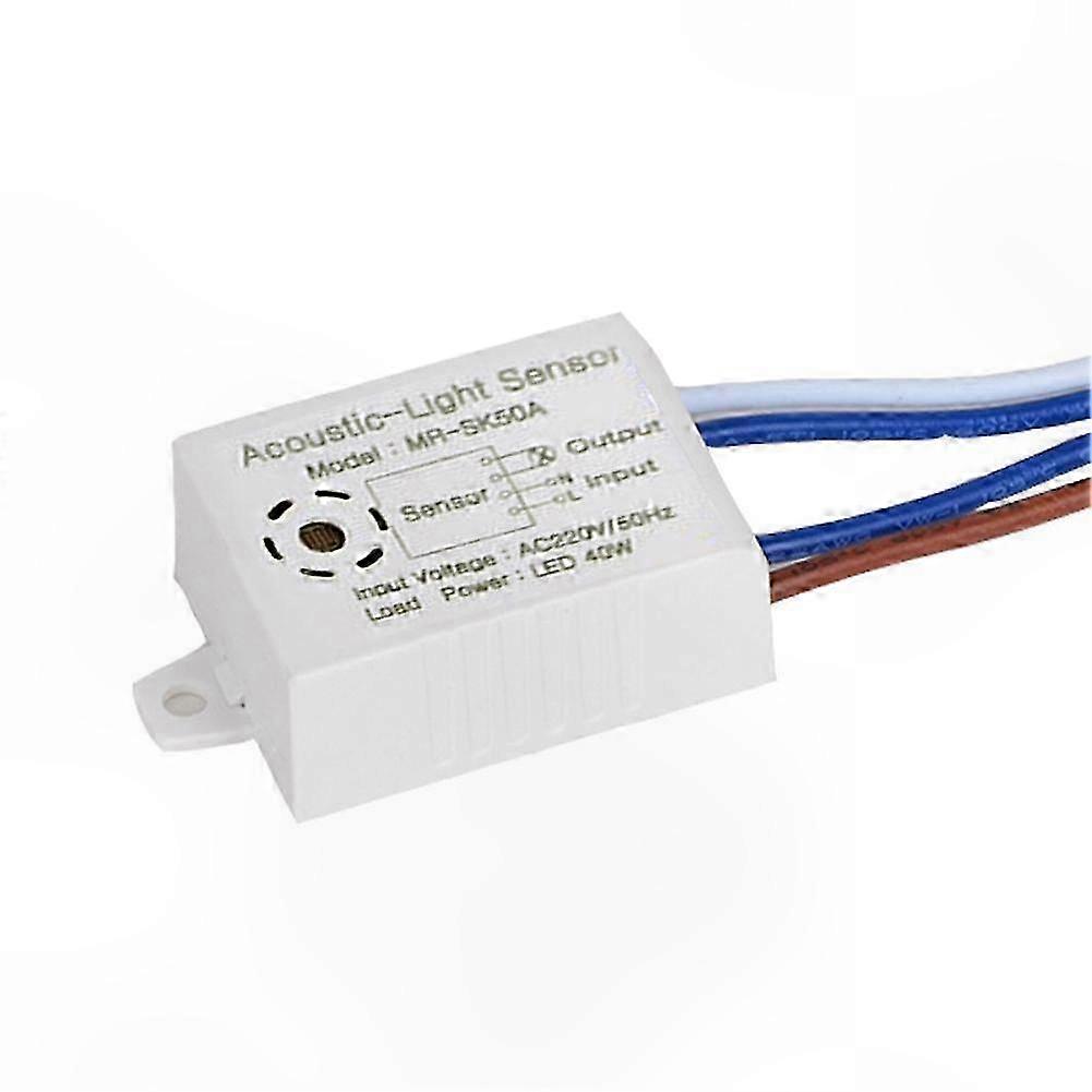 Light Socket Adapter with Sound Sensor for Clap On/Off Functionality