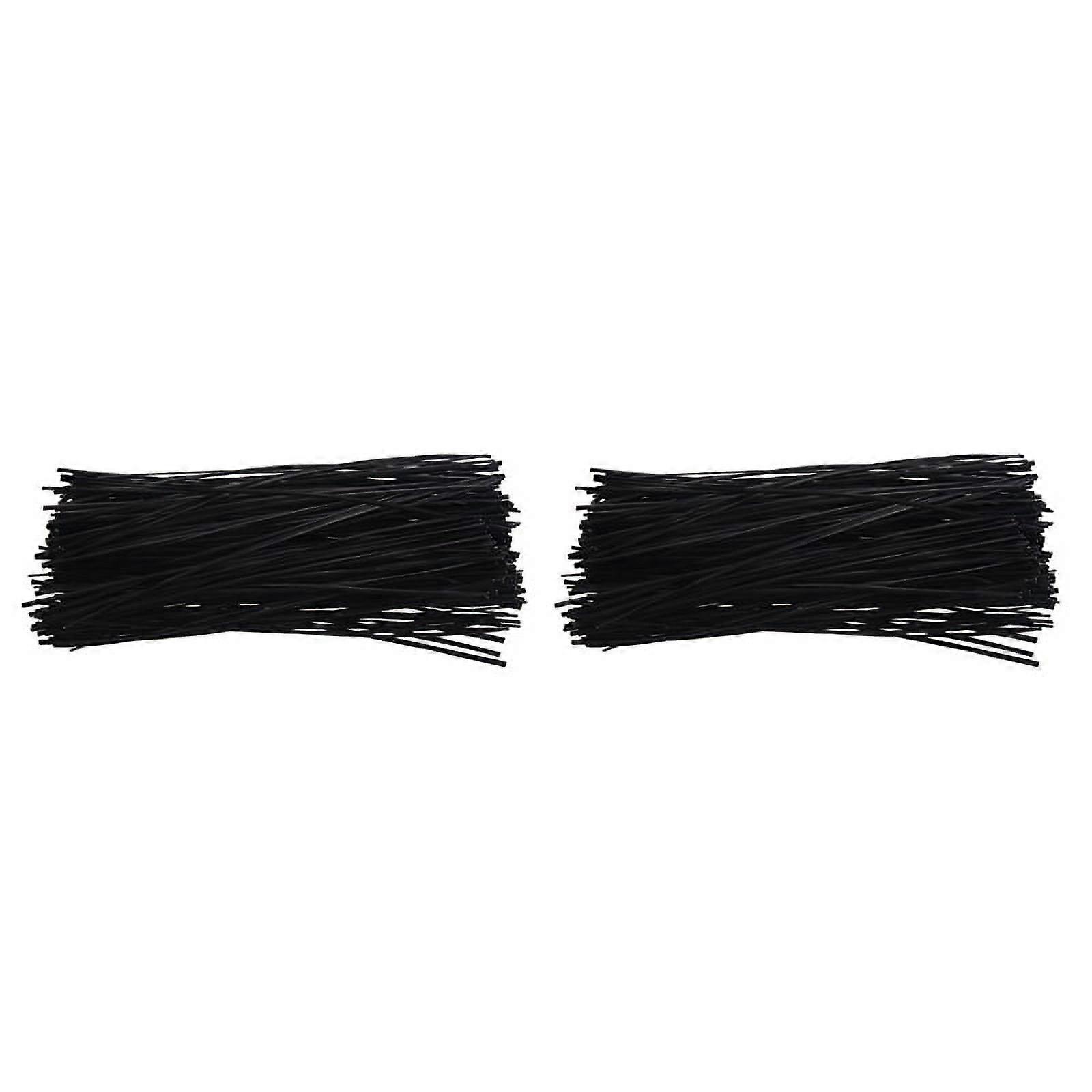 400Pcs Plastic Shell Package Reusable Twist Ties Cable Fasteners 150Mm