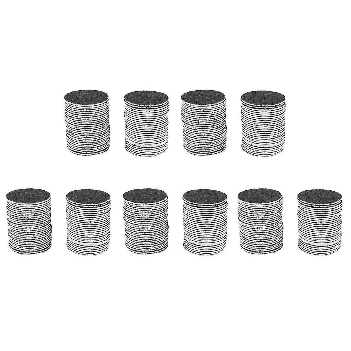1 Box (60pcs) Replacement Sandpaper Discs (Extra Coarse 80 Grit)