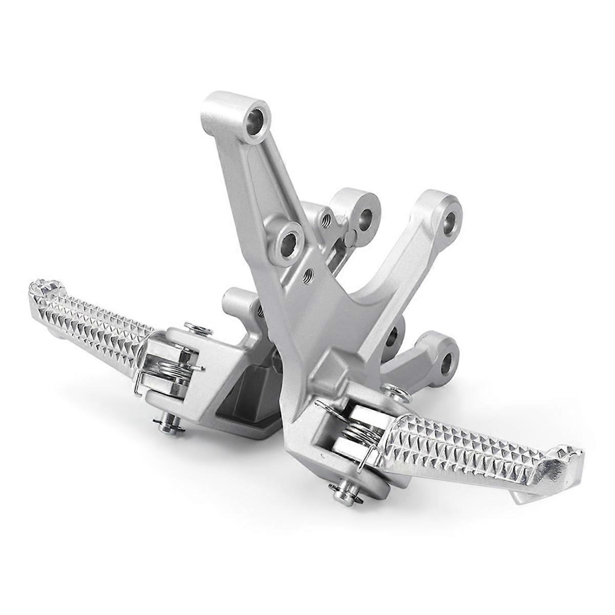 Motorcycle Left + Right Front Foot Pedal Bracket Kit for 