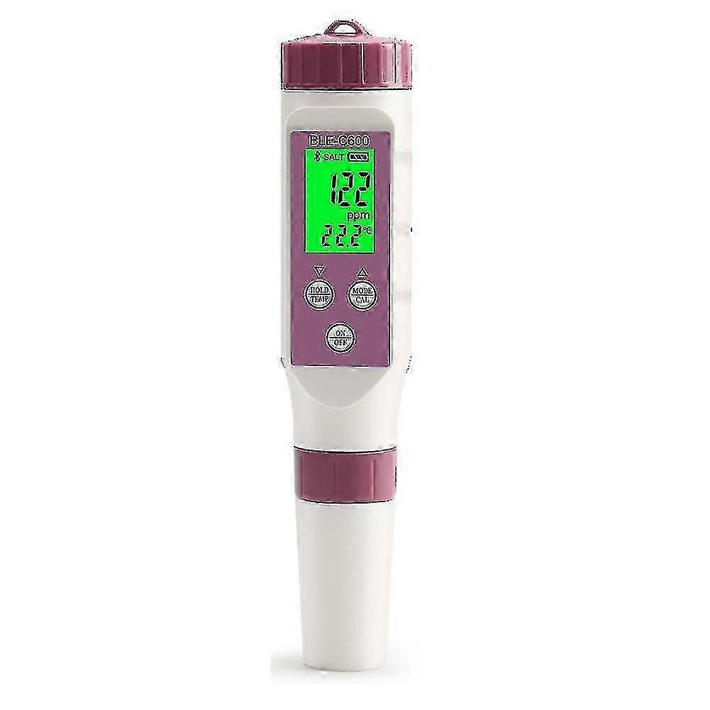 25-26 7 in 1 Temp ORP EC TDS Salinity S.G PH Meter Online Blue Tooth Water Quality Tester APP Control for Drinking Laboratory