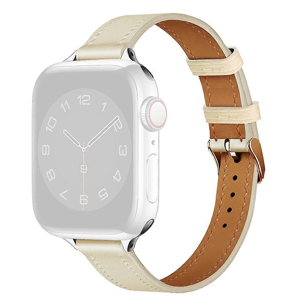 Genuine Leather Watch Band for Apple Watch Series 11 10 42mm 9 8 7 41mm SE3 SE2 SE 6 5 4 40mm 3 2 1 