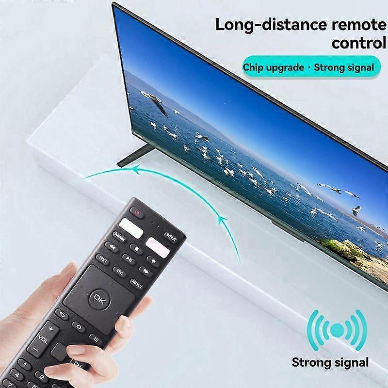 Universal Remote Control for Movie Smart42 TV Ergonomic Design