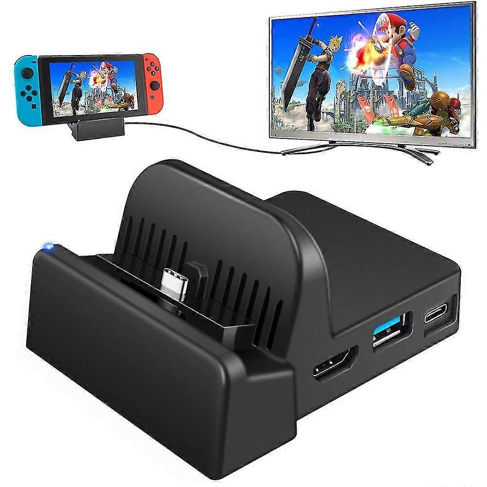 Portable Charging Stand For Switch Controller Compact Switch To Hdmi Adapter,mini Switch Docking Sta