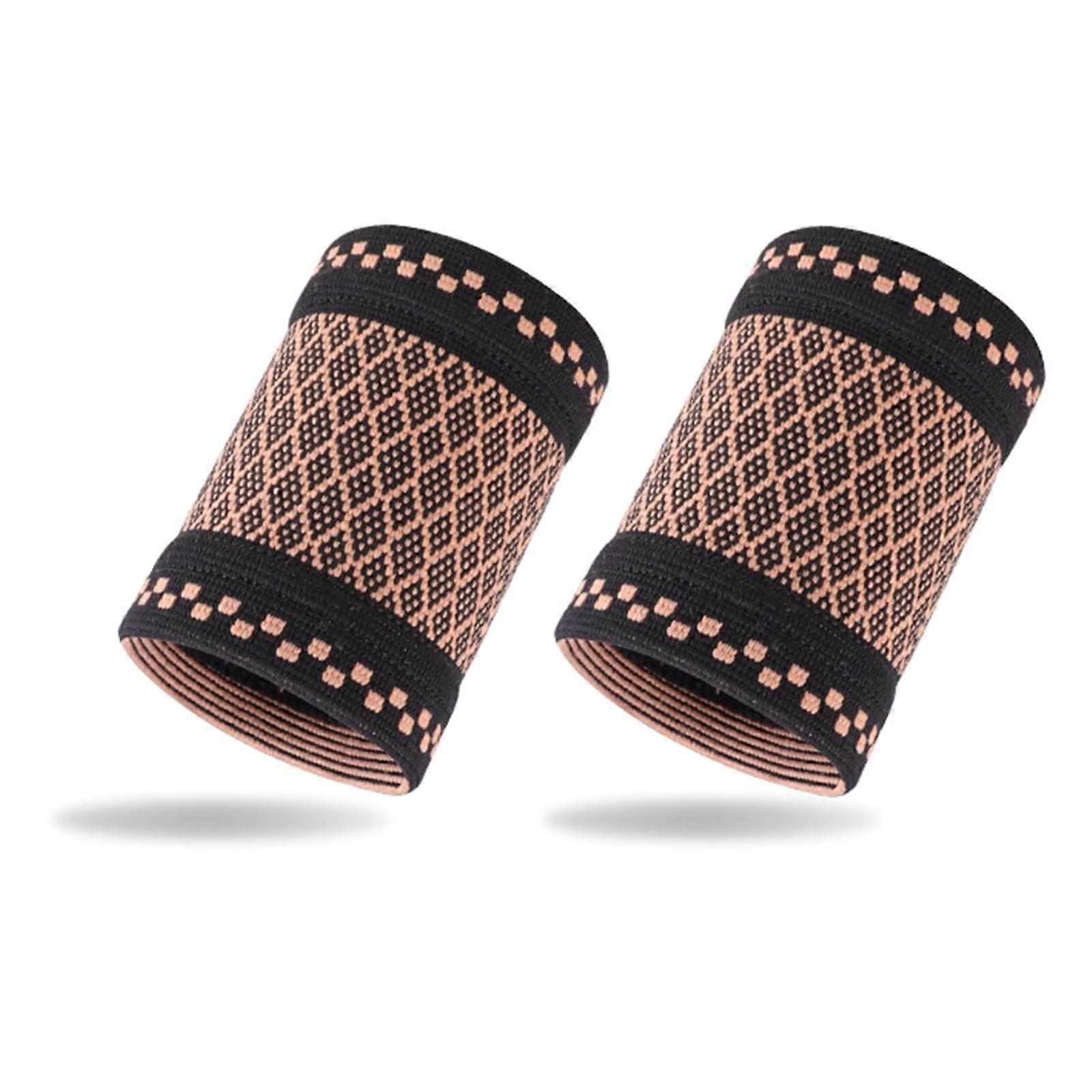 Elastic Wrist Wraps Soft Breathable Fabric Wrist Brace For Sports Enthusiasts One Size Fits Most Breathable Sleeve Wrap