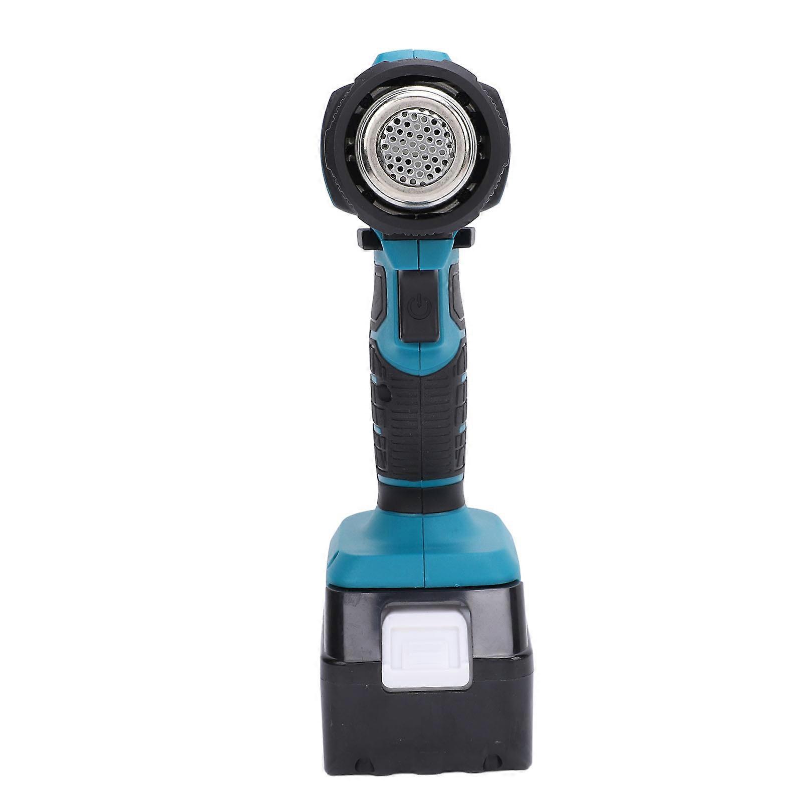 Cordless Heat Gun LCD Digital Display Portable Hot Air Gun 18V Battery Powered Variable Temperature Heating Gun Kit US Plug 