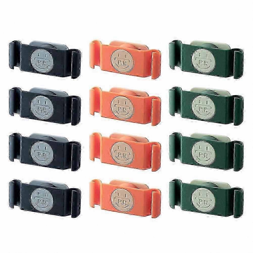 12-Pack Cable Management Kit for Home and Office Use Wire Organizer and Plug Storage Solution