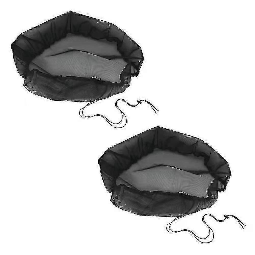 2 Pcs Net for Rain Barrel, 95 cm with Drawstring