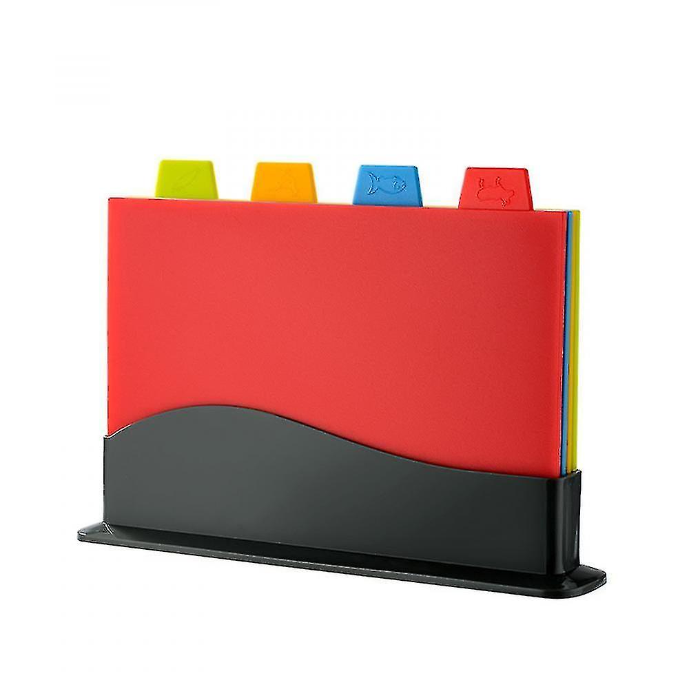 Cookware Sets Cutting Board With Bracket Pp Plastic Sorting Board Set Four-color Sorting Board