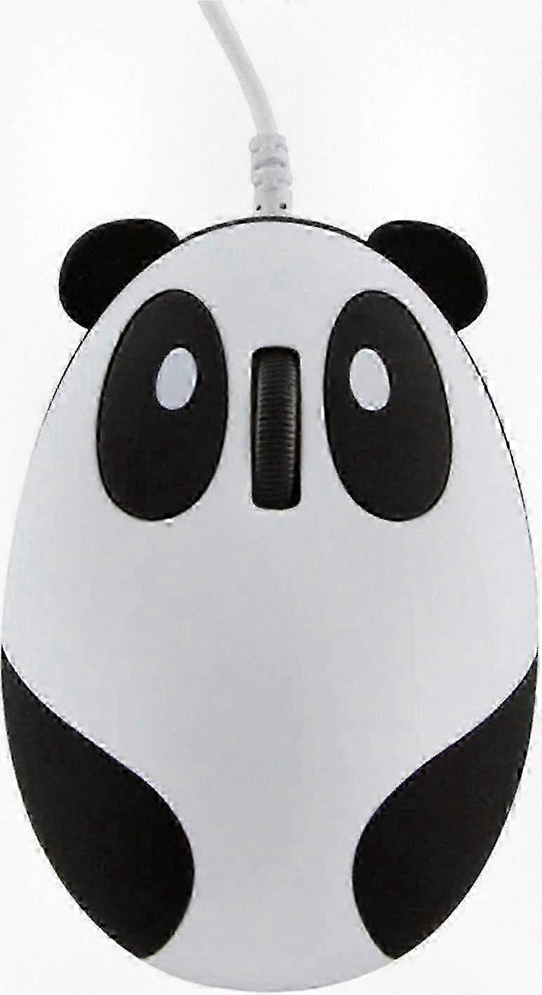 Panda Shape Wired Mouse - Mini Animal Series Travel Mouse for Laptop & PC, Home Automation Accessory