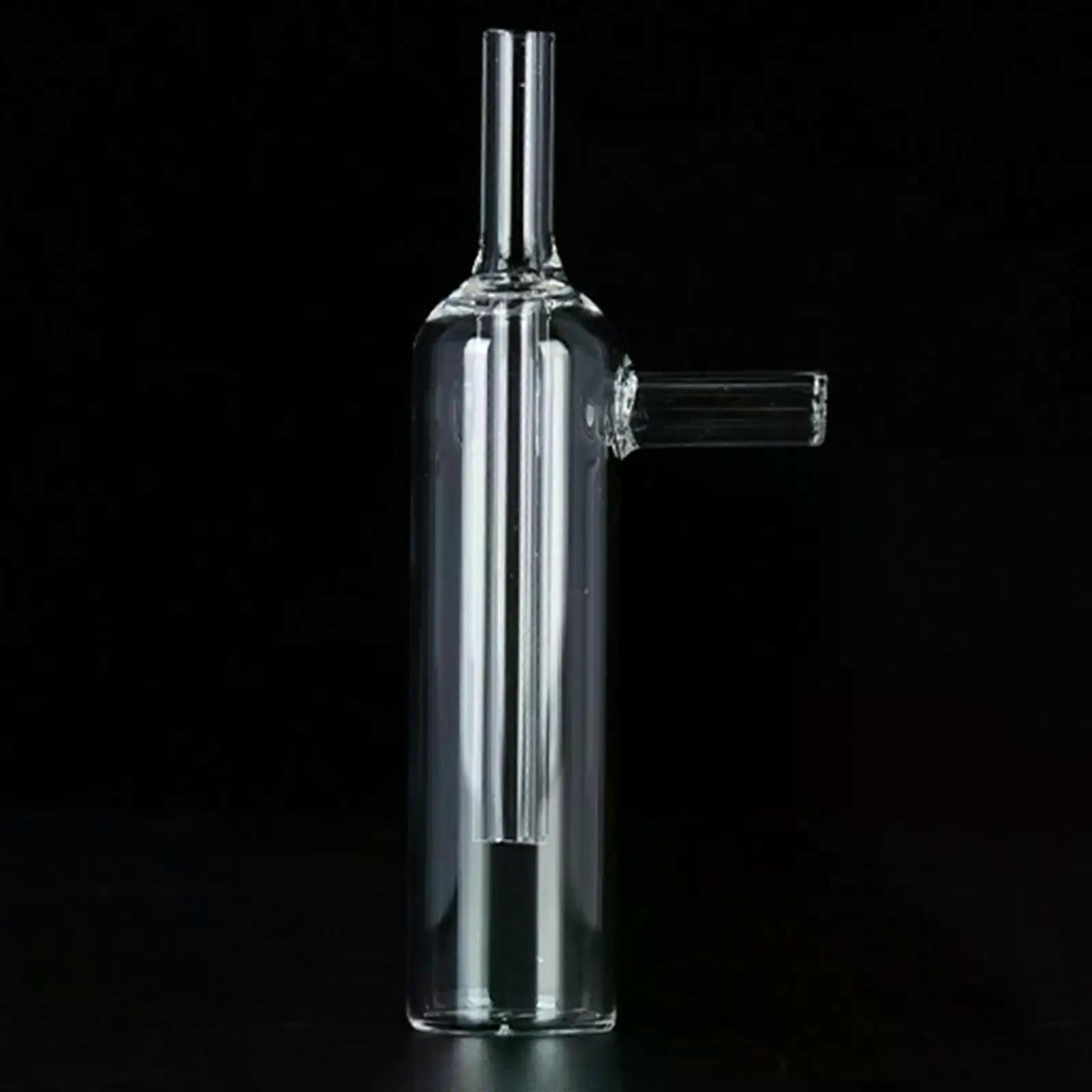 Glass Gas Sampling Tube Portable Absorber Bottle Experiment Tool Sturdy Apparatus for Gas Collecting Science Chemi Labware