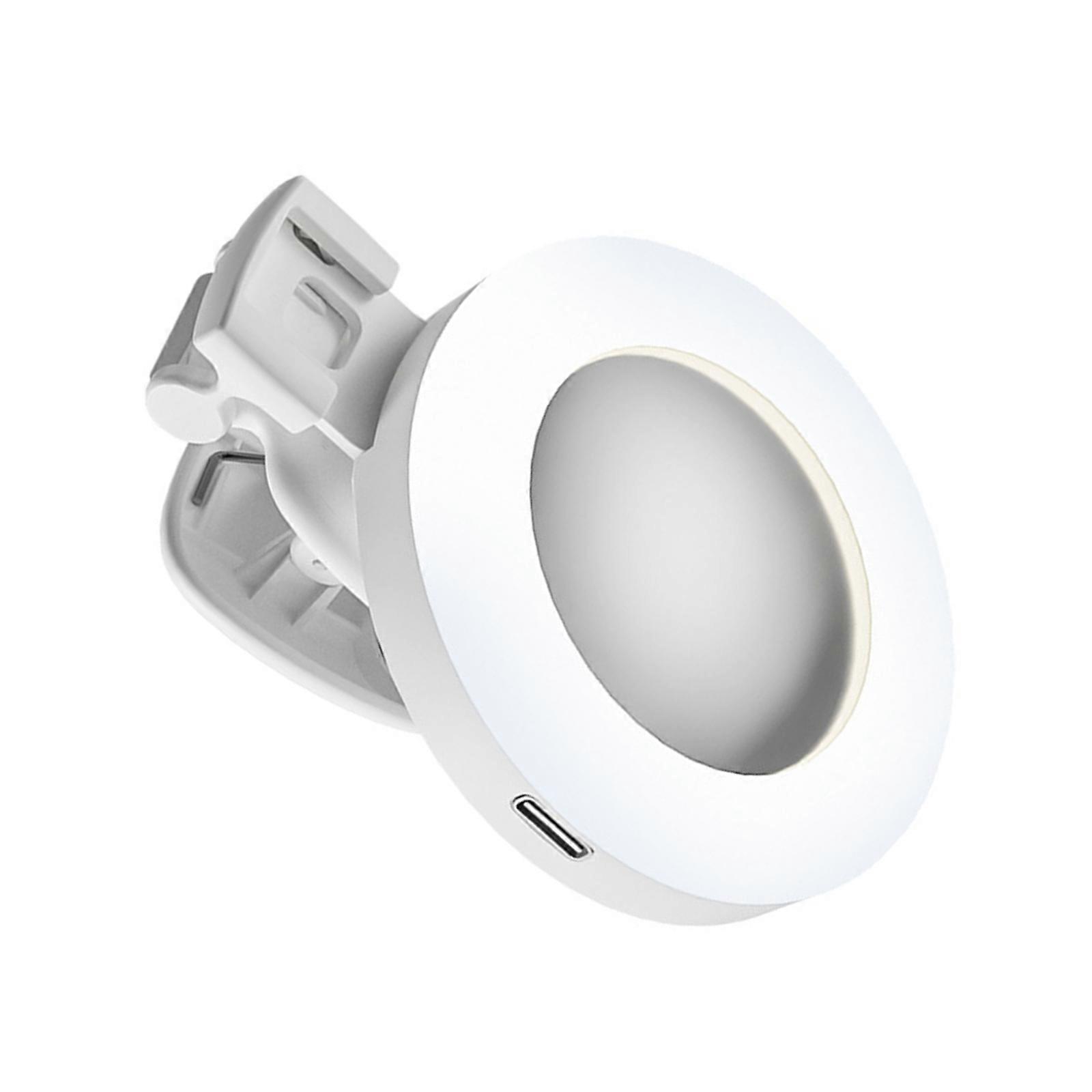 תאורת מילוי סלפי לד ניידת 3 מצבי בהירות מתכווננת לטלפון נייד, תאורת מילוי וידאו צבעונית