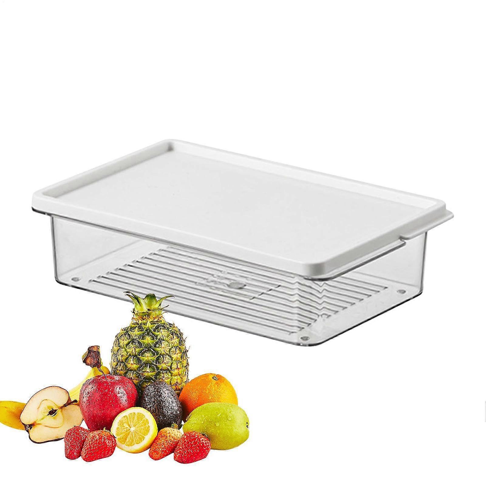 Freezer Storage Containers Airtight Stackable Transparent Food Boxes for Kitchen Organization