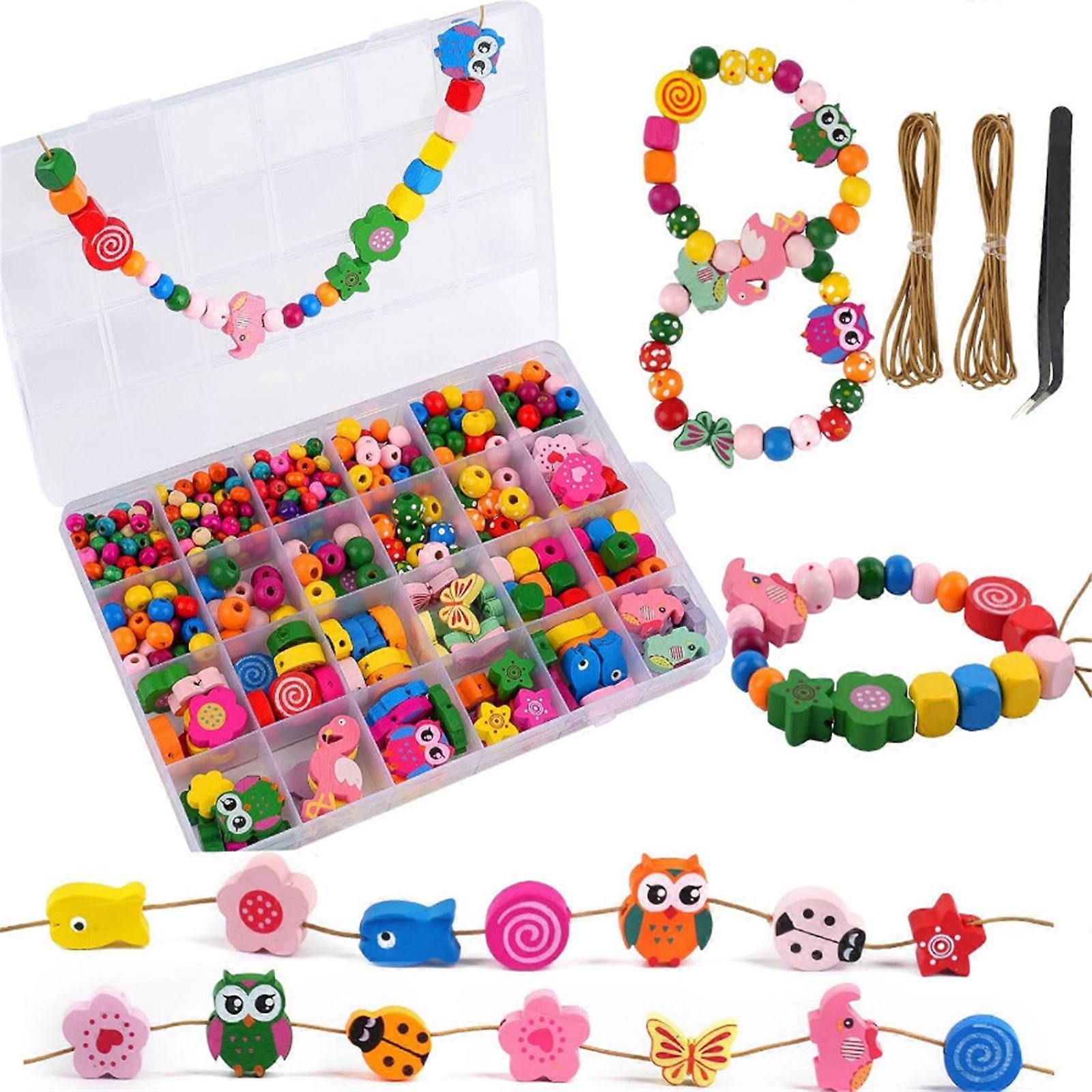 Childrens Oaken Craft Materials Colorful DIY Art Set Safe Not Toxic Pretend Play Transportable Storage For Epochs 3+ Multicolor