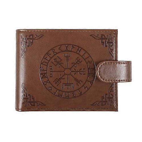 Something Different Viking Compass Faux Leather Wallet