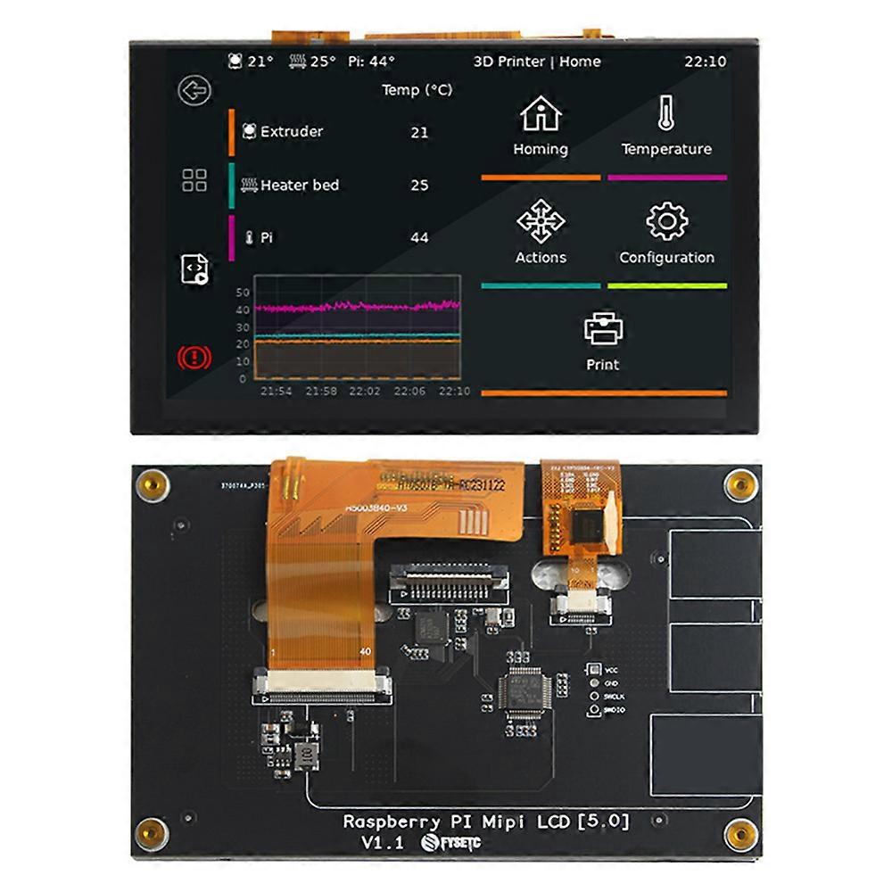 3D Printer Accessories HDMI 7-inch Screen HDMI Touchscreen for Voron 2.4/Tridente 1 PCS