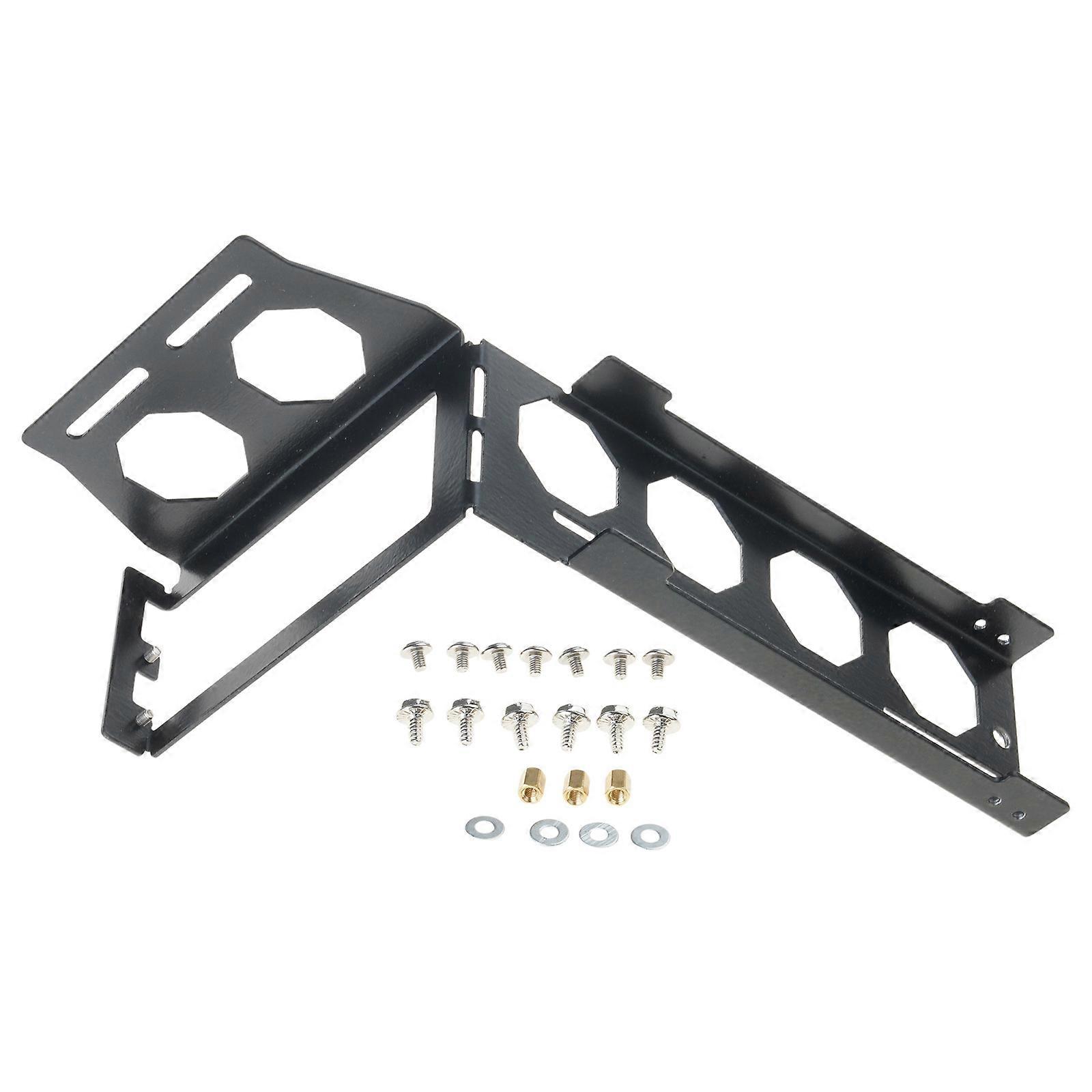 Graphics Card Holder Vertical Stand Desktop for Case Video Card Extension Mounting Bracket PCI-E GPU Extension Wire For  Black