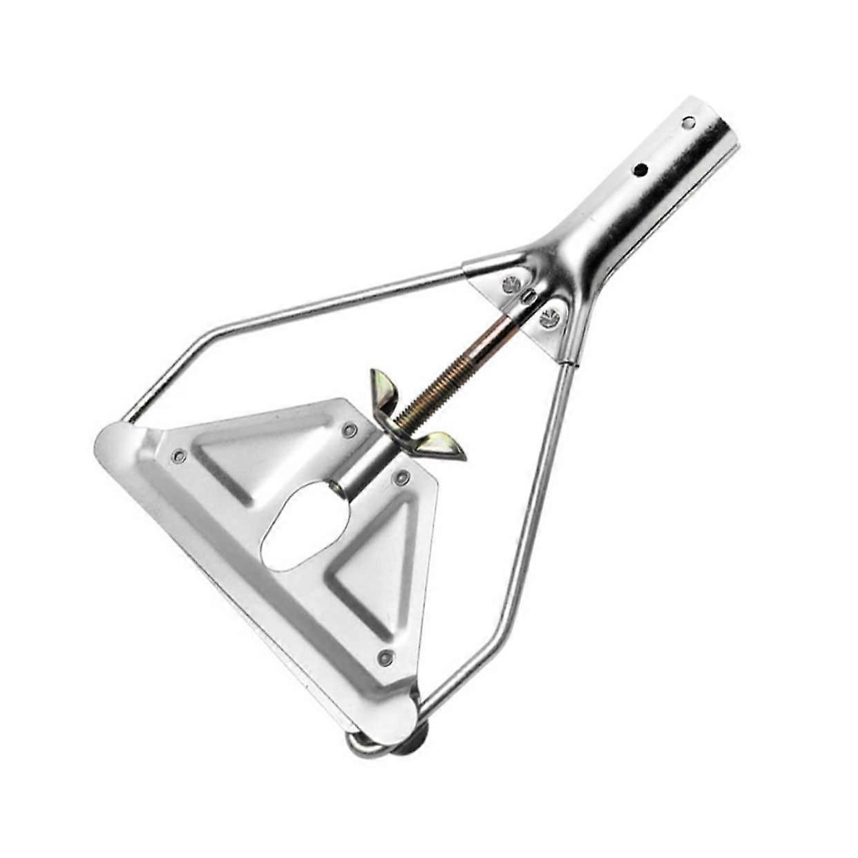 Mop Base Replacement for Floor Cleaning, Heavy Duty Iron Design Compatible with Various Handles