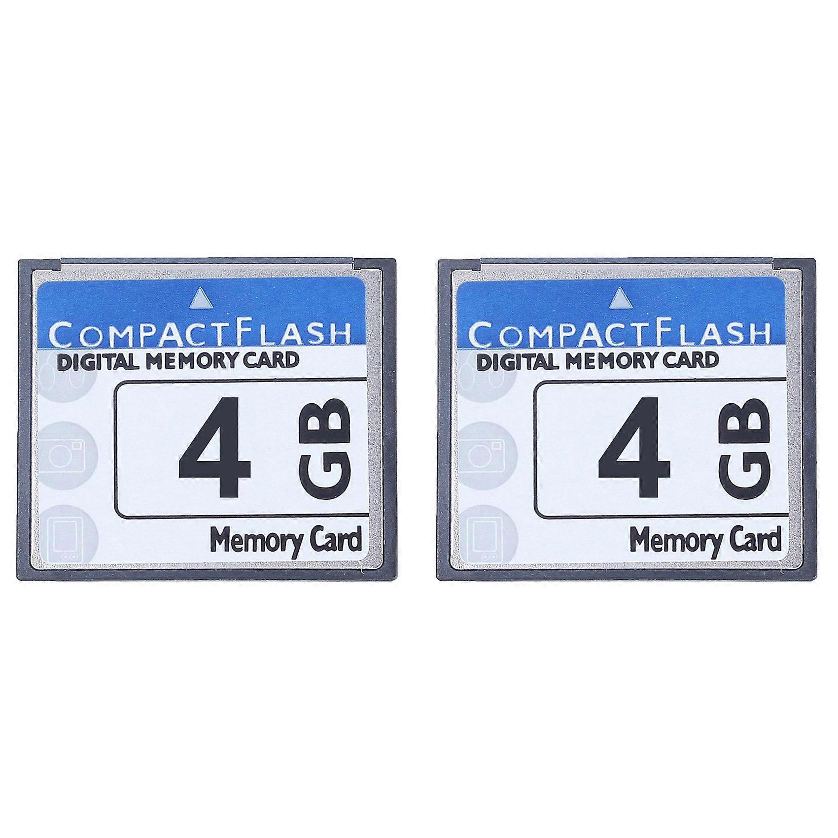 2X Professional 4GB Compact Flash Memory Card for Camera, Advertising Machine, Industrial Computer Card