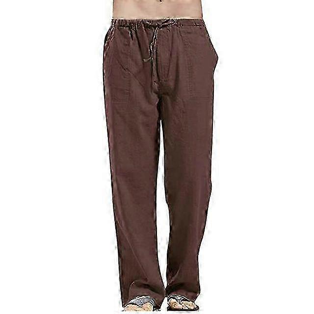 Wide waist cargo pants for men with adjustable belt