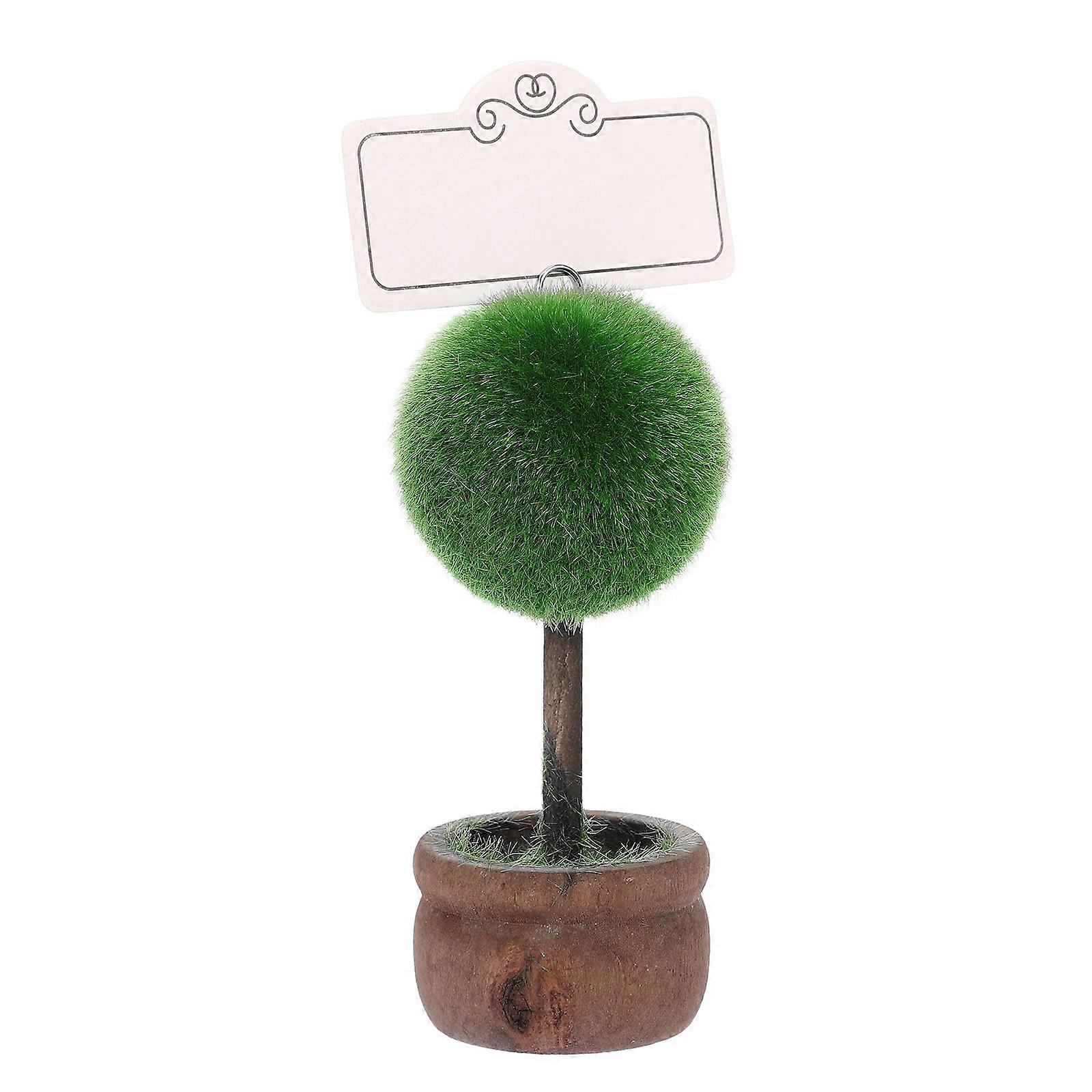 Resin Green Picture Holder Clip for Home Use Smooth Surface Compact Size