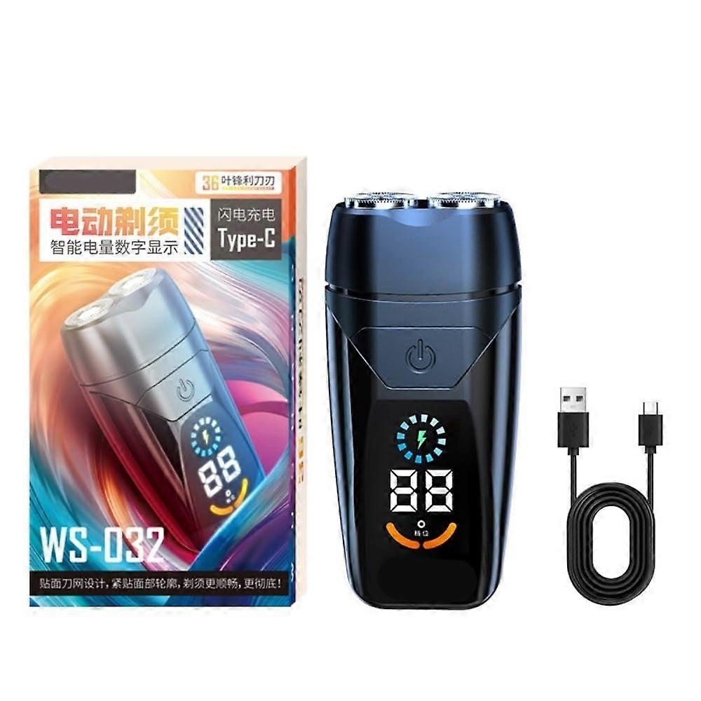 Electric Shaver for Men with LED Display, Fast Charging, Waterproof Precision Magnetic Blade Razor