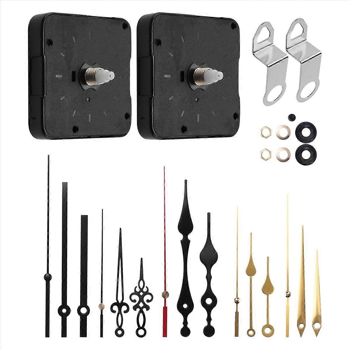 Clock Mechanism Kit Battery Powered,Quartz Clock Movement Replacement