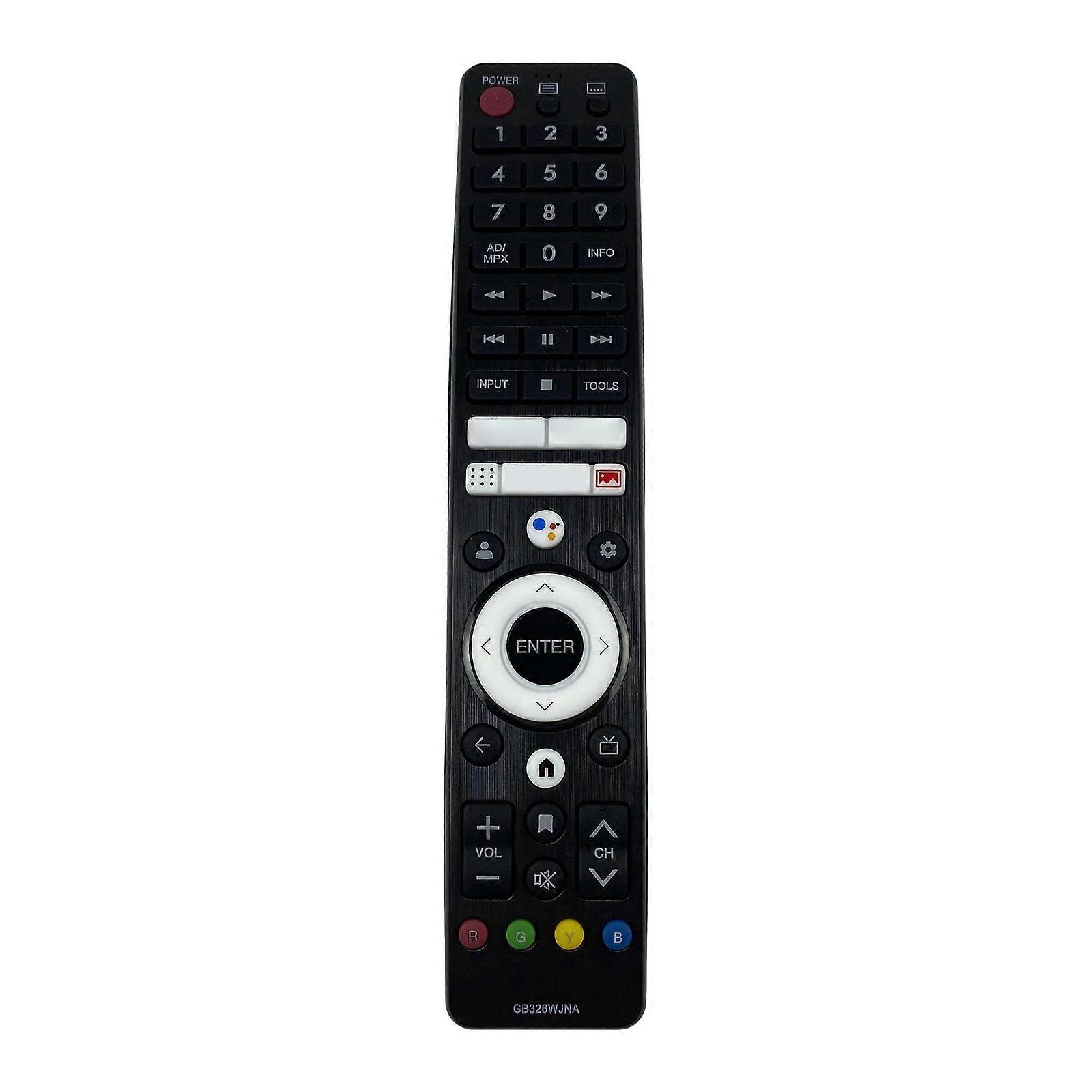 Universal Remote Control GB326WJNA Wide Compatibility Ergonomic Design for Easy Handling Drop Proof Construction Multicolor